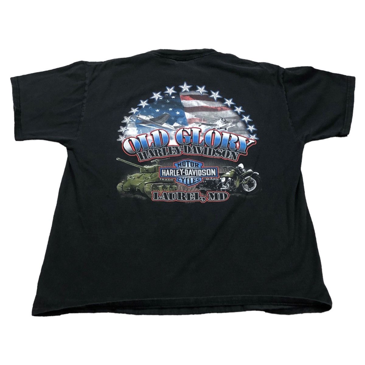 Harley Davidson 2016 Harley Davidson Maryland Logo Black Shirt Adult Large Size US L / EU 52-54 / 3 - 5 Thumbnail