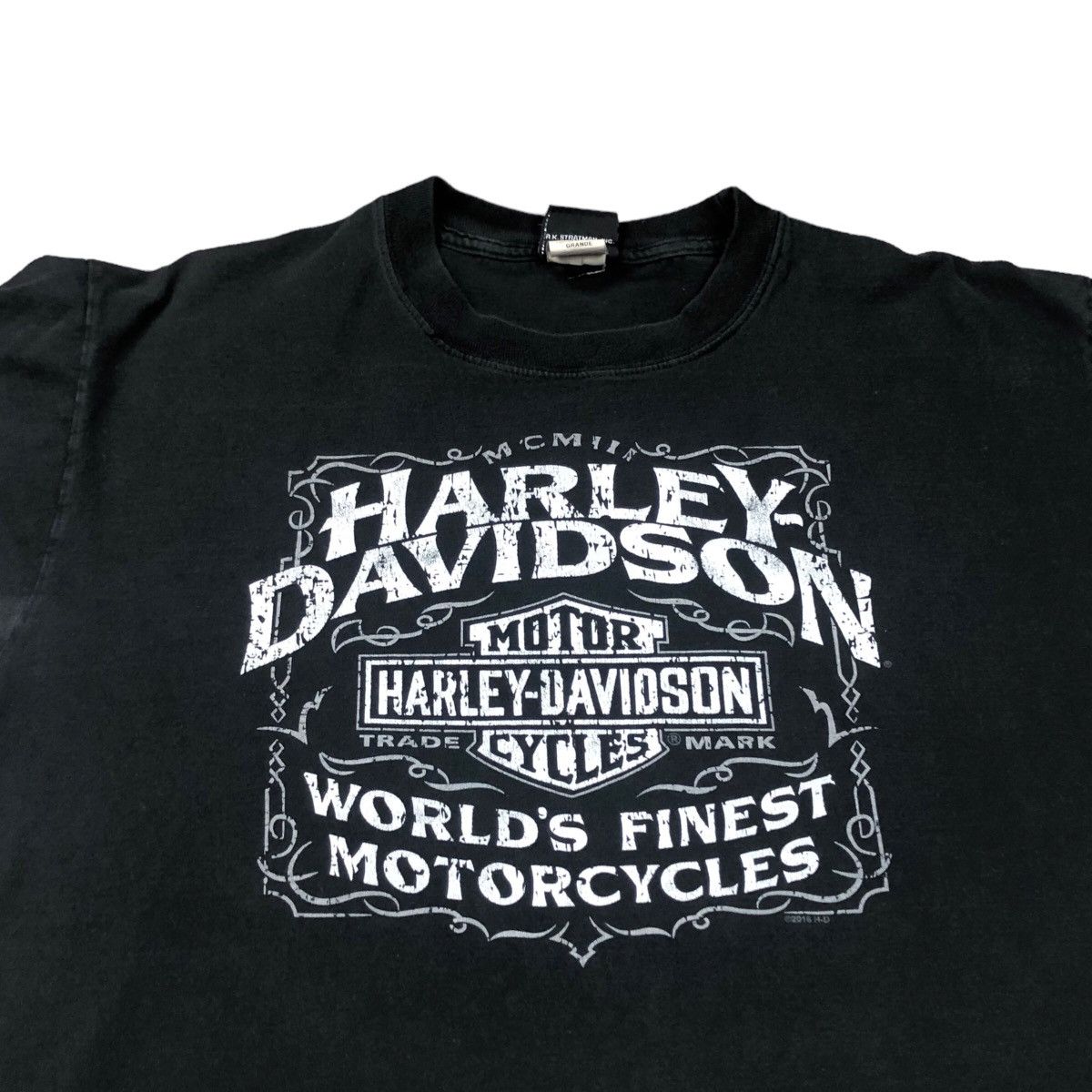 Harley Davidson 2016 Harley Davidson Maryland Logo Black Shirt Adult Large Size US L / EU 52-54 / 3 - 2 Thumbnail