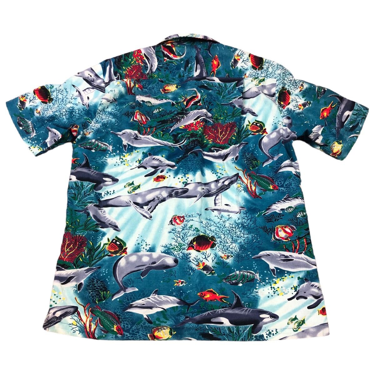 Vintage Vintage 90s Styled by RJC ocean Animal Hawaiian Shirt Small Size US S / EU 44-46 / 1 - 4 Thumbnail