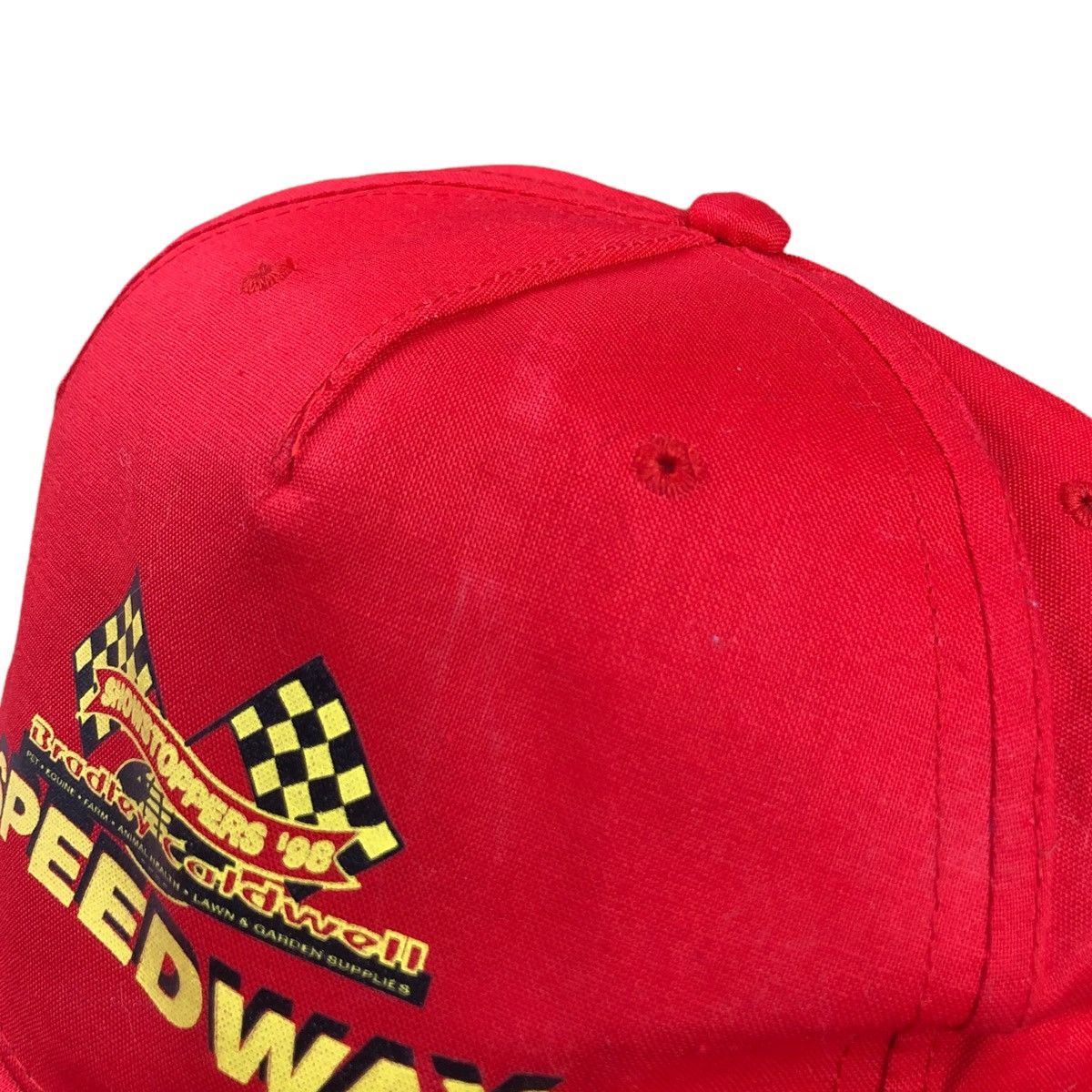 Vintage Vintage 1998 Bradley Coldwell Speedway Snapback Hat Size 26 - 2 Thumbnail