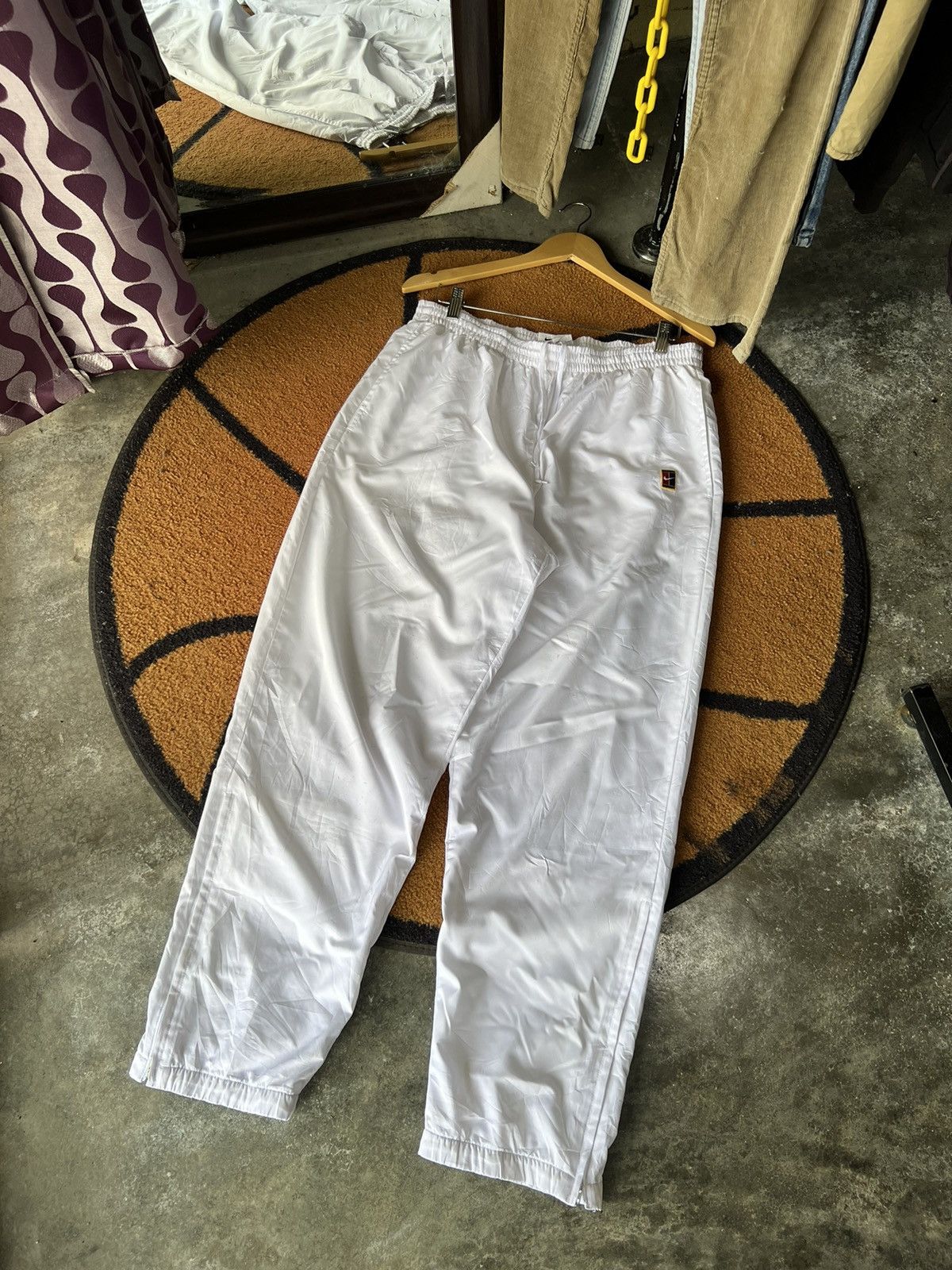 Nike 🔥Vintage Nike Court Track Pant Size US 34 / EU 50 - 2 Thumbnail