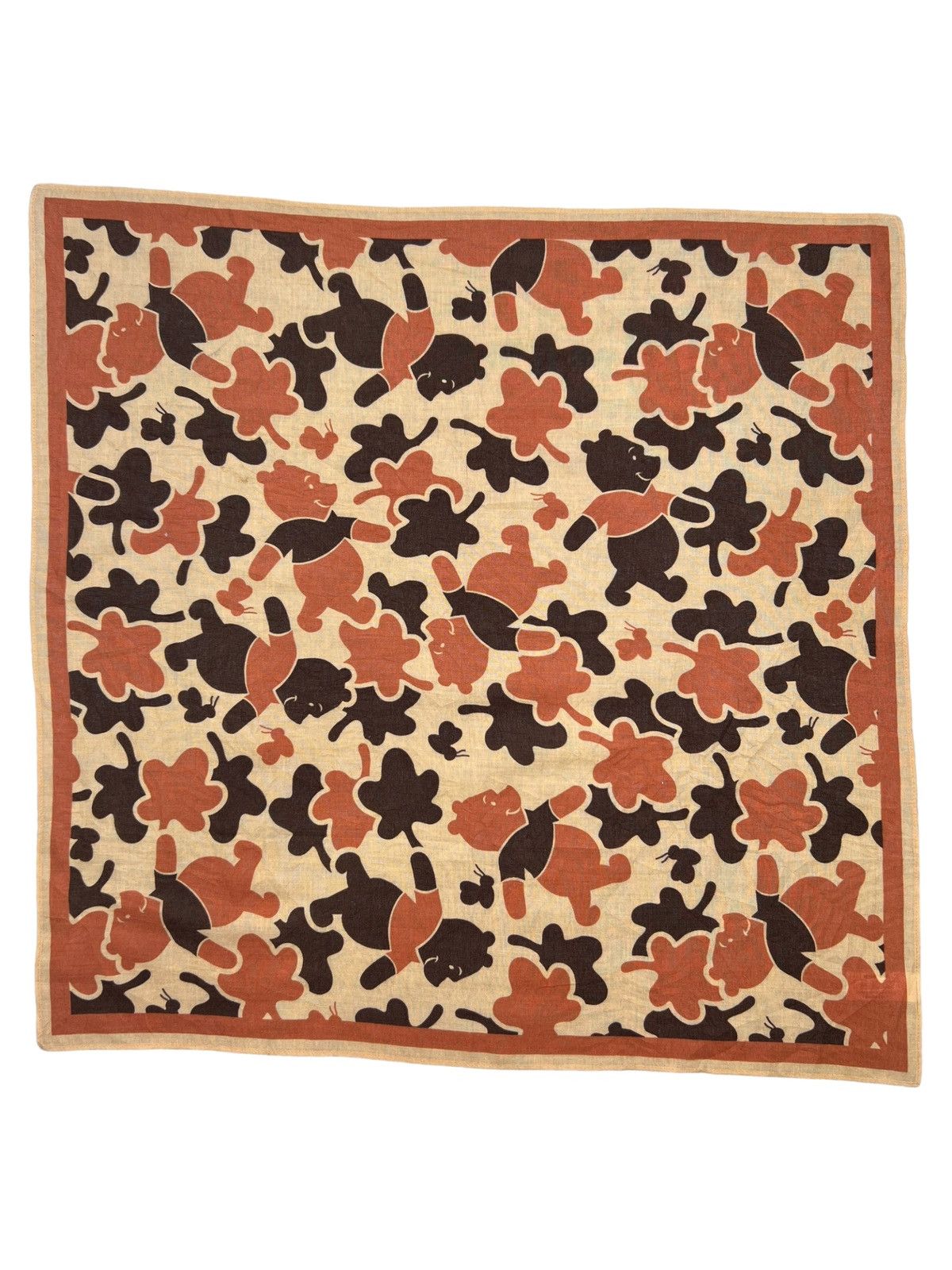 Winnie The Pooh Handkerchief Neckerchief Pocketsquare