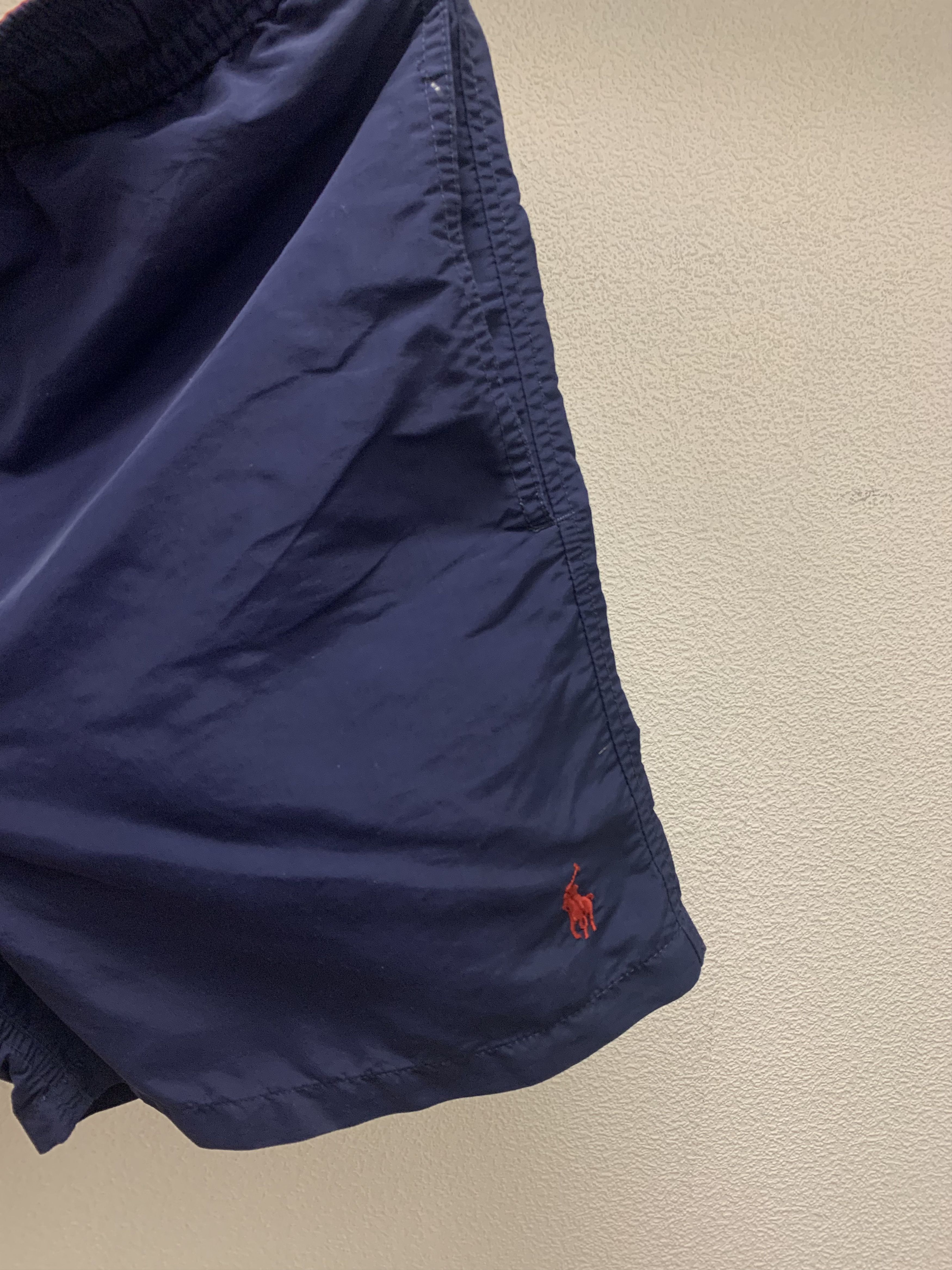 Polo Ralph Lauren Polo Ralph Lauren nylon shorts L size 34 navy blue Size US 34 / EU 50 - 1 Thumbnail