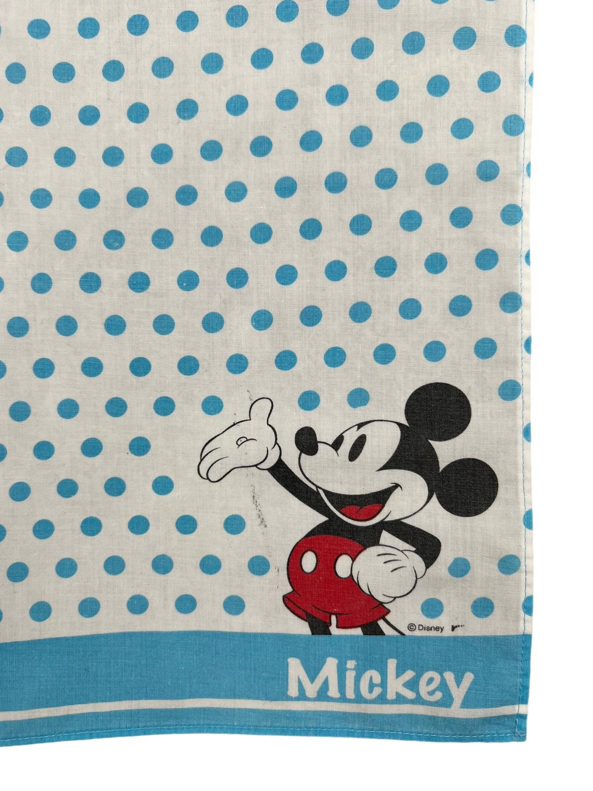 Disney Mickey Mouse Handkerchief Neckerchief Bandana Pocketsquare Size ONE SIZE - 2 Thumbnail