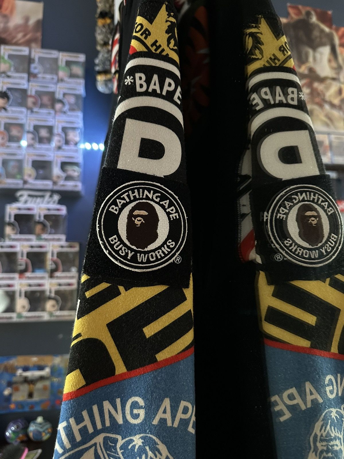Bape Patched Shark Full Zip Hoodie Size US L / EU 52-54 / 3 - 14 Thumbnail