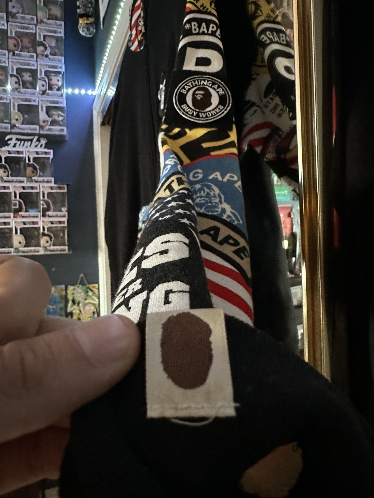 Bape Patched Shark Full Zip Hoodie Size US L / EU 52-54 / 3 - 17 Thumbnail