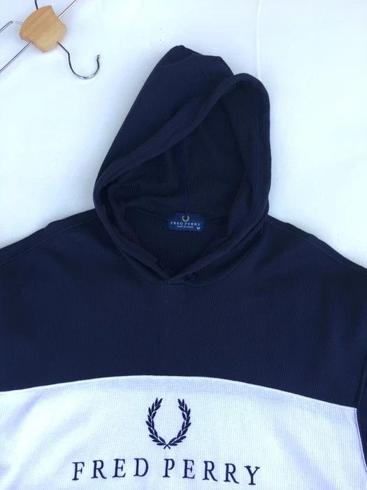 Fred Perry Short Sleeve Hoodie with Big Logo Fred Perry Size US M / EU 48-50 / 2 - 3 Thumbnail