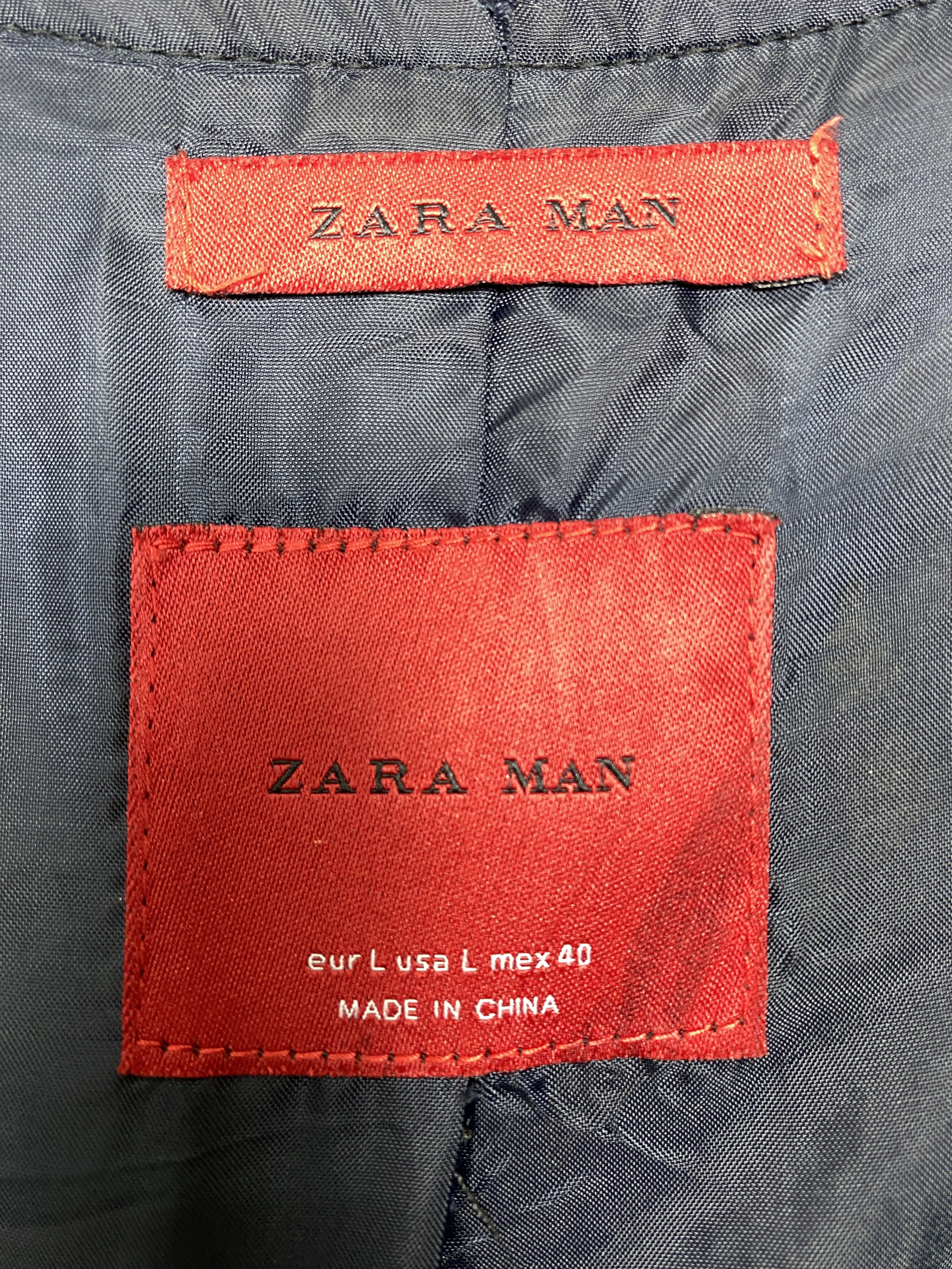 Vintage Zara Man Zip Up Jacket J1591