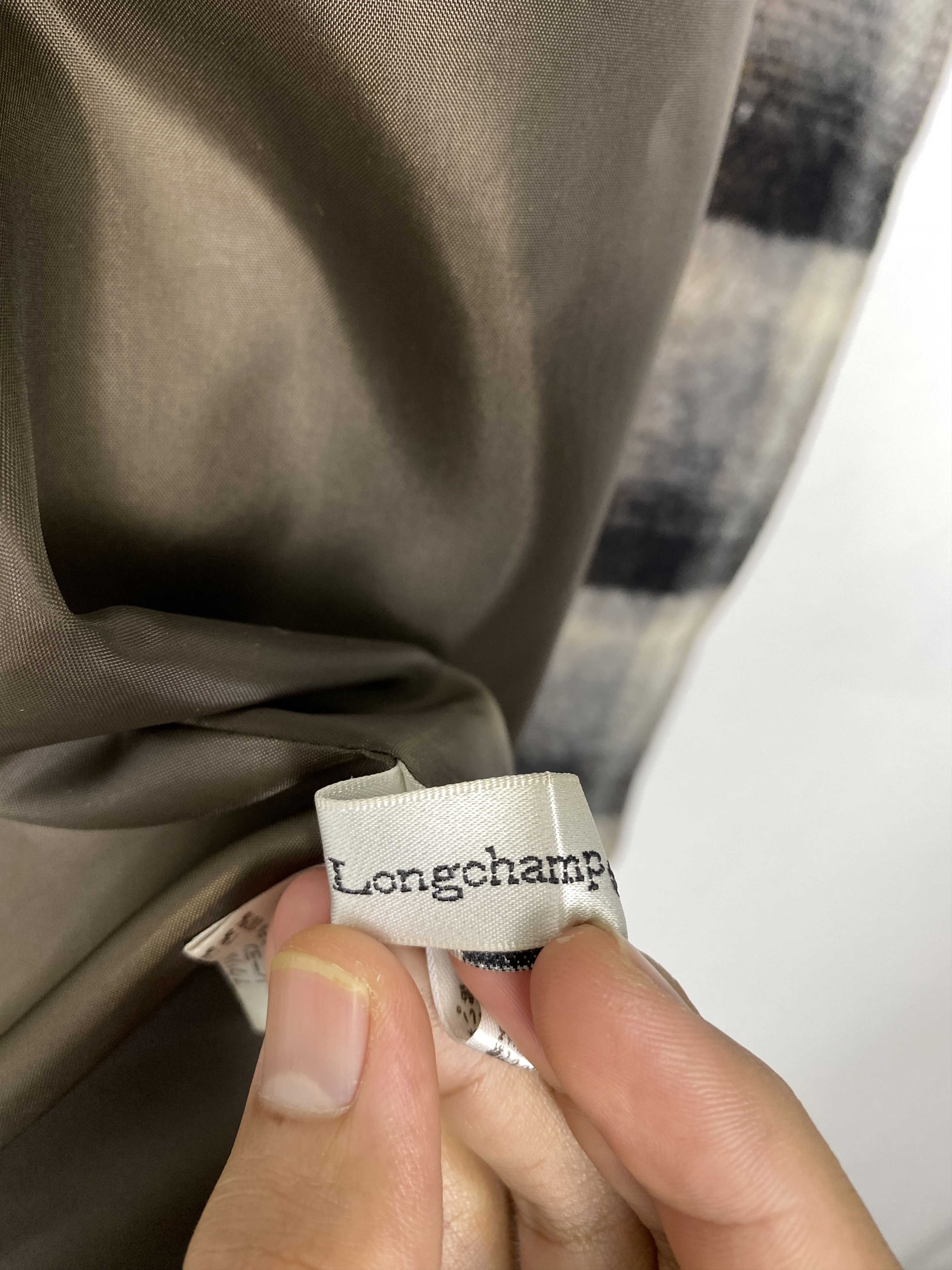 Longchamp Vintage LongChamp Hoodie Checkered Button Jacket J1593 Size S / US 4 / IT 40 - 13 Thumbnail