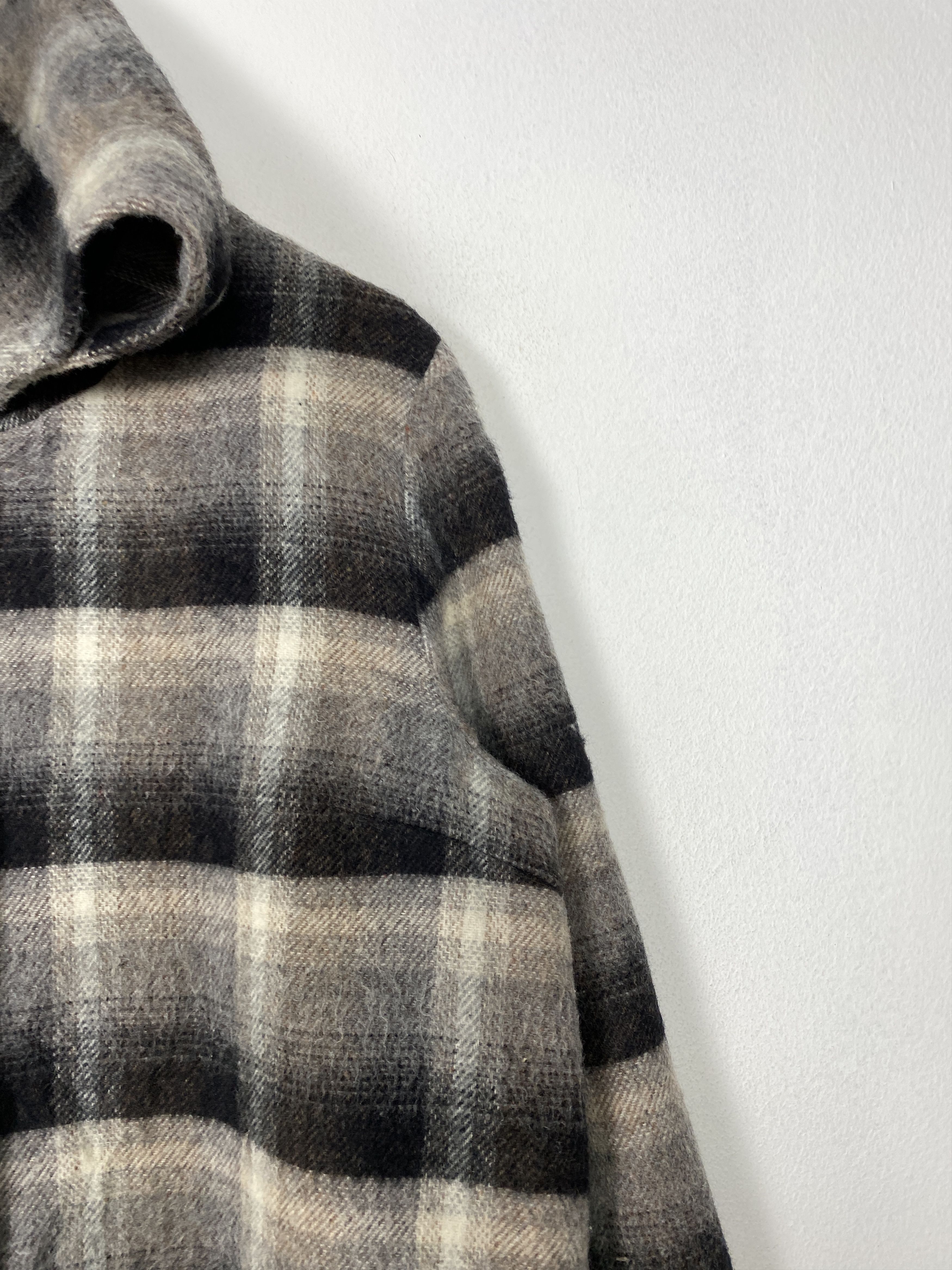 Longchamp Vintage LongChamp Hoodie Checkered Button Jacket J1593 Size S / US 4 / IT 40 - 3 Thumbnail