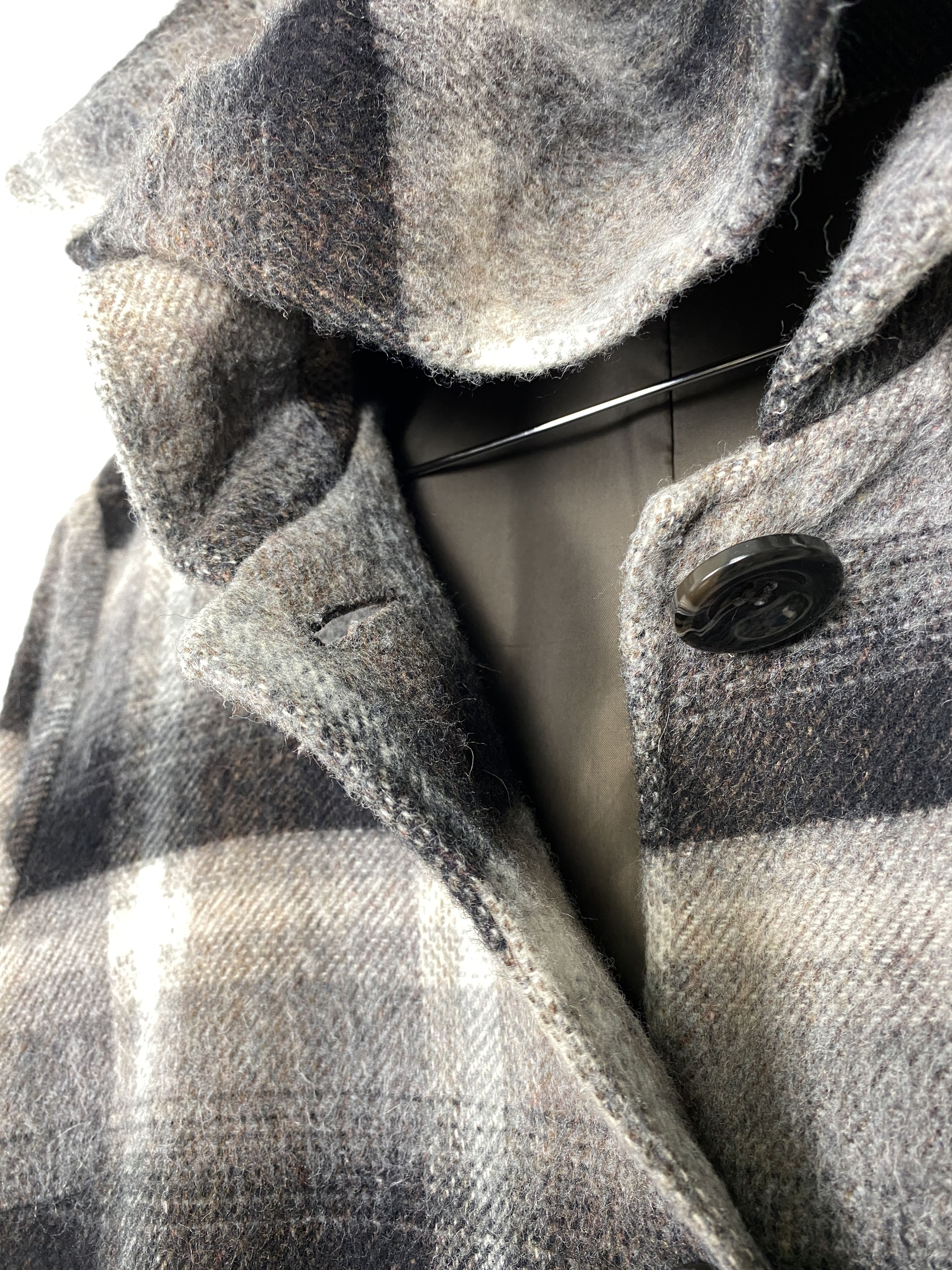 Longchamp Vintage LongChamp Hoodie Checkered Button Jacket J1593 Size S / US 4 / IT 40 - 5 Thumbnail