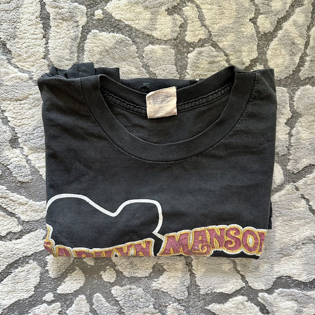 Band Tees Spring Sale - Vintage Marilyn Manson Size US L / EU 52-54 / 3 - 6 Thumbnail