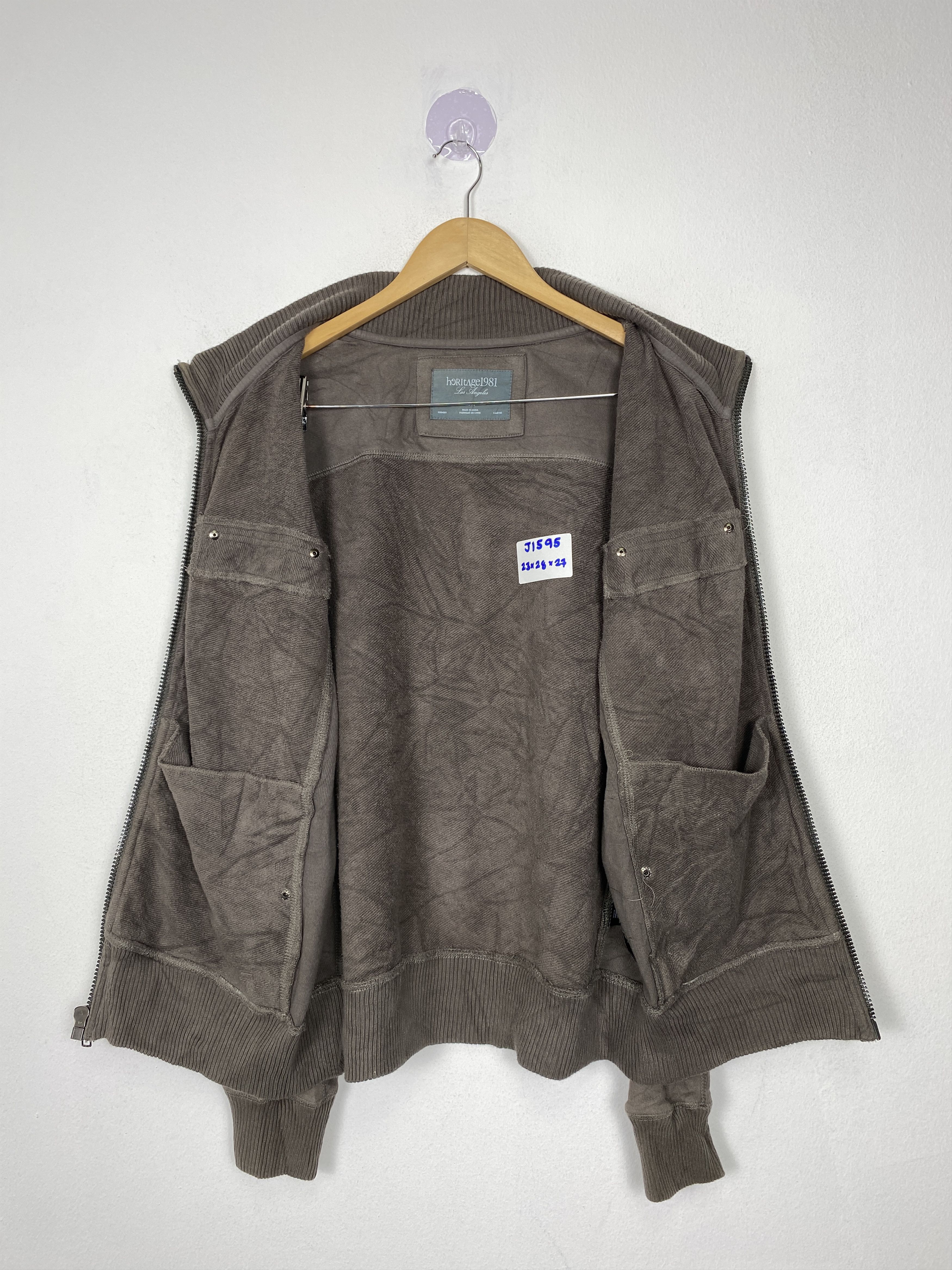 Heritage1981 Vintage Heritage 1981 Zip Up Jacket J1595 Size US S / EU 44-46 / 1 - 9 Thumbnail