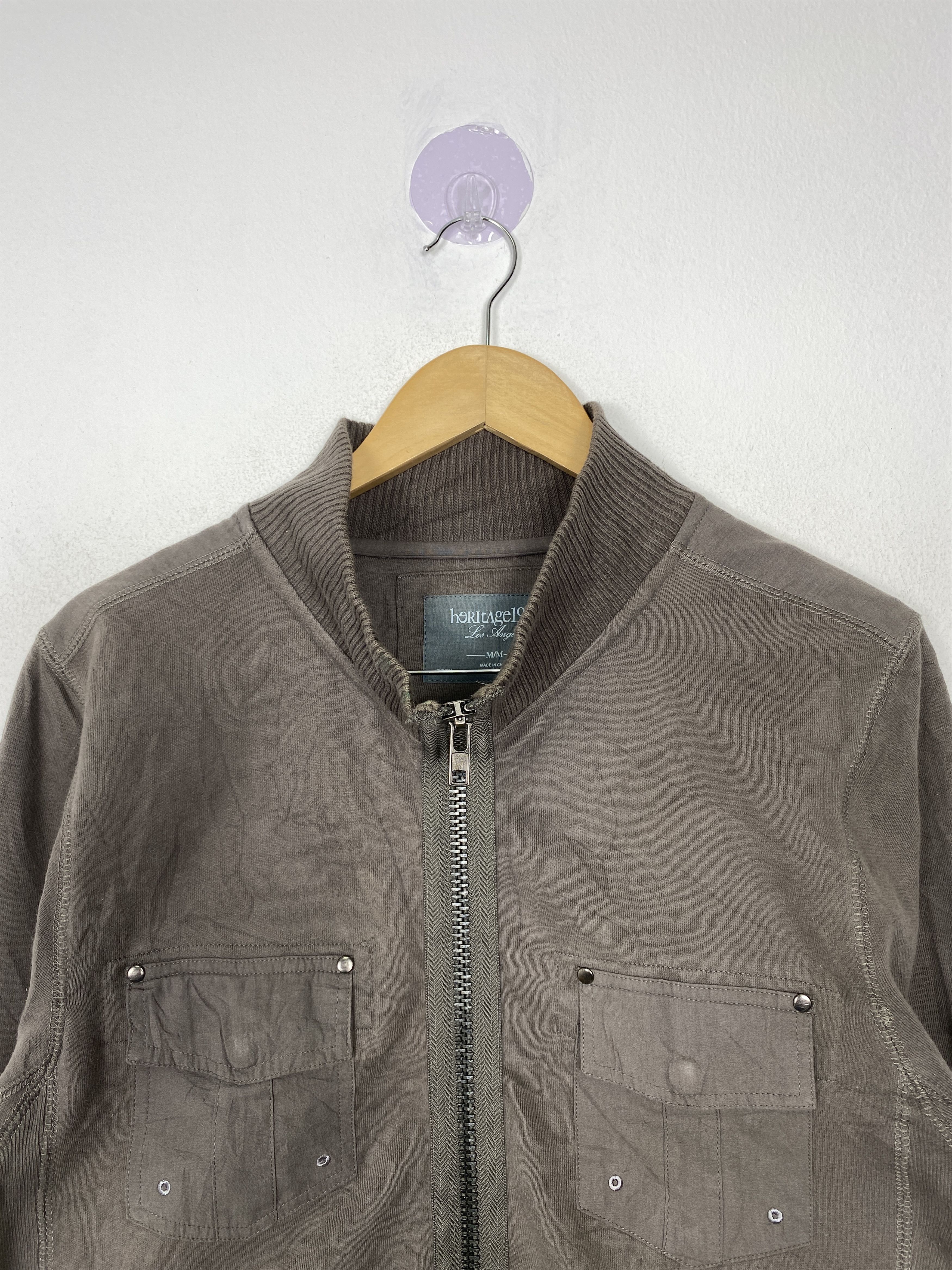 Heritage1981 Vintage Heritage 1981 Zip Up Jacket J1595 Size US S / EU 44-46 / 1 - 2 Thumbnail