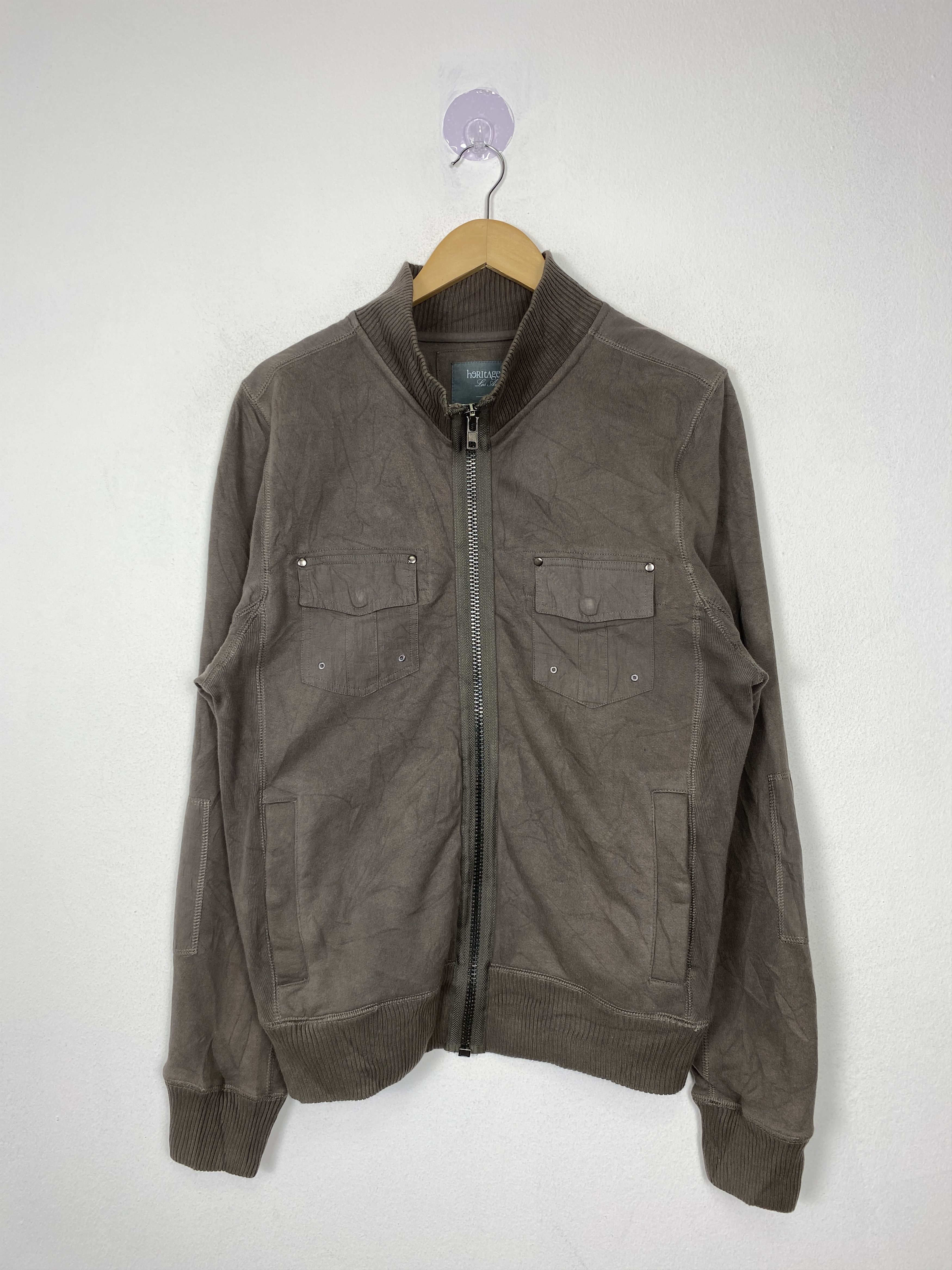 Heritage1981 Vintage Heritage 1981 Zip Up Jacket J1595 Size US S / EU 44-46 / 1 - 1 Thumbnail