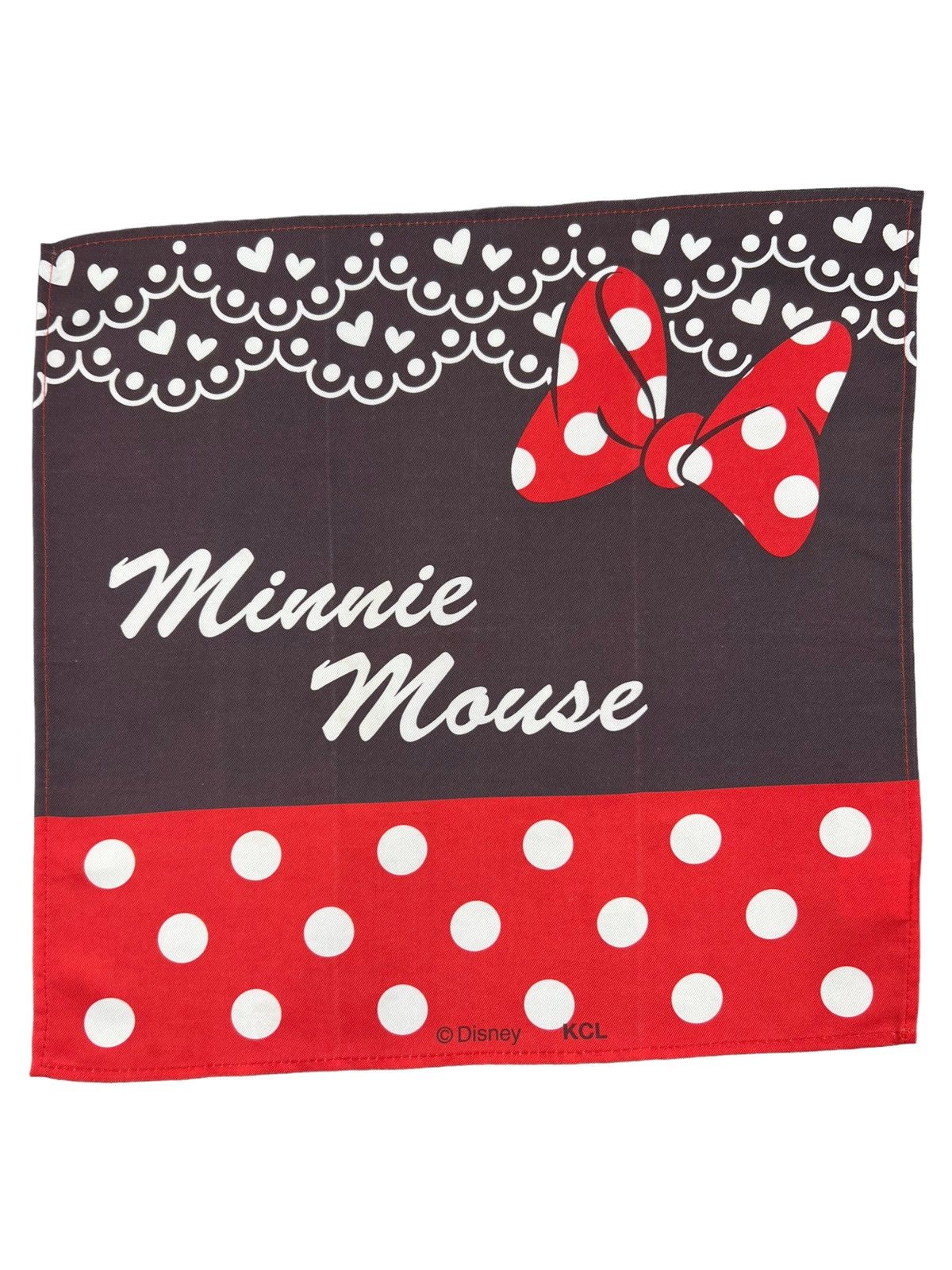 Disney Minnie Mouse Handkerchief Neckerchief Bandana Pocketsquare Size ONE SIZE - 1 Thumbnail