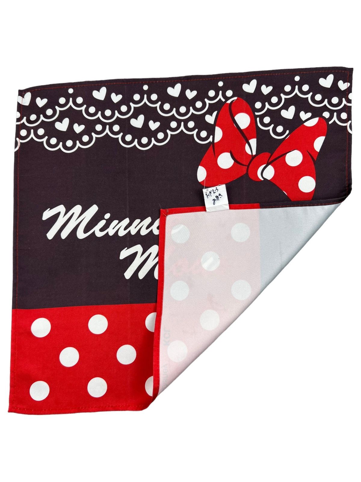 Disney Minnie Mouse Handkerchief Neckerchief Bandana Pocketsquare Size ONE SIZE - 4 Thumbnail