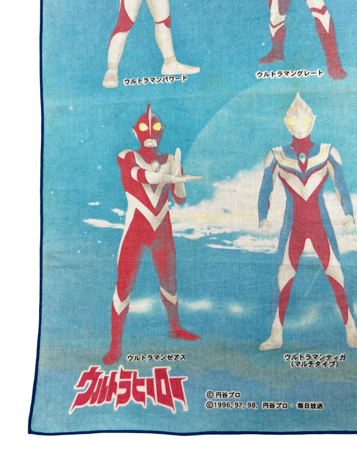 Japanese Brand Ultraman Handkerchief Neckerchief Bandana Pocketsquare Size ONE SIZE - 2 Thumbnail