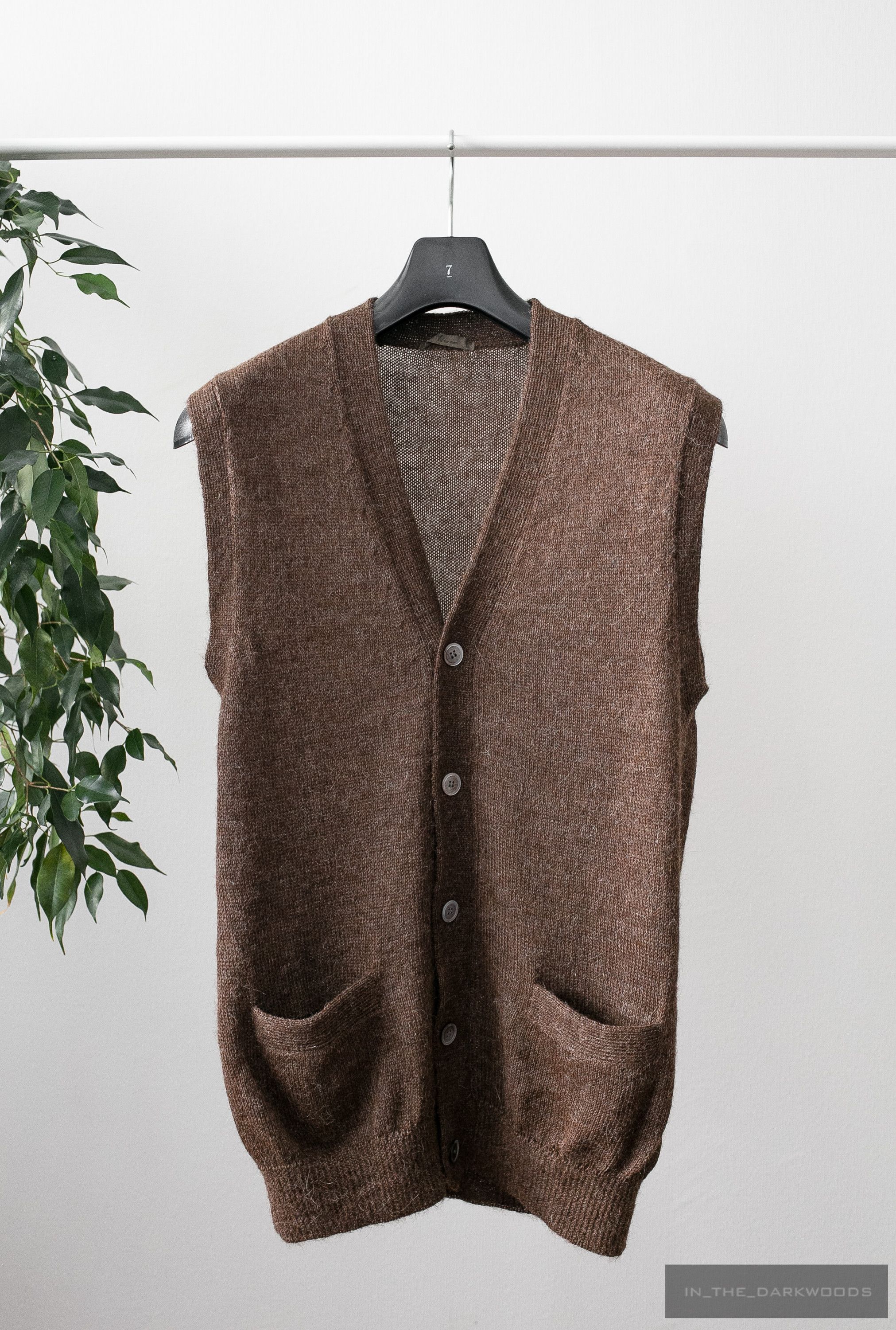 image of Yohji Yamamoto x YS For Men Vintage Wool Vest, Men's (Size Medium)