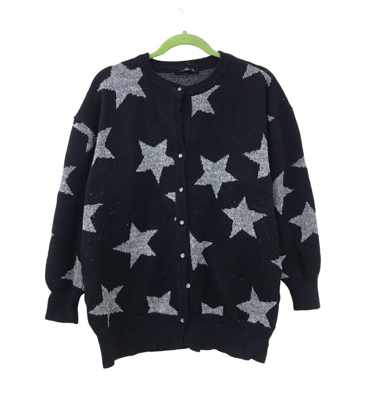 Vintage Patrizia Crazioli Italy Stars Designed Sweater Size M / US 6-8 / IT 42-44 - 1 Thumbnail