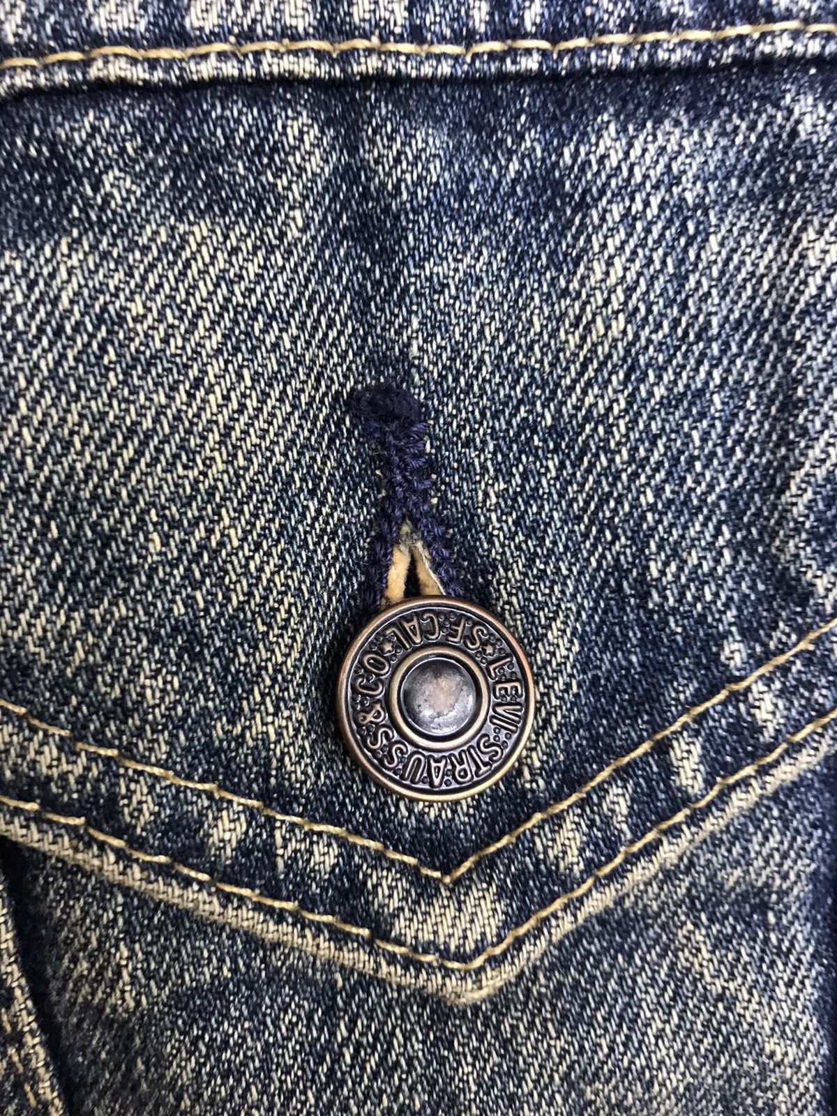 Levi's Levis 70559 Trucker Jeans Size L / US 10 / IT 46 - 6 Thumbnail