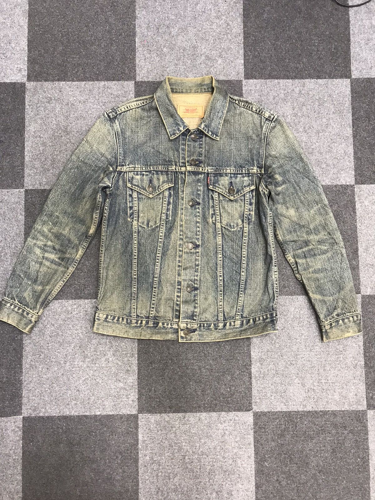 image of Levis 70559 Trucker Jeans in Rusty Denim, Women's (Size Large)