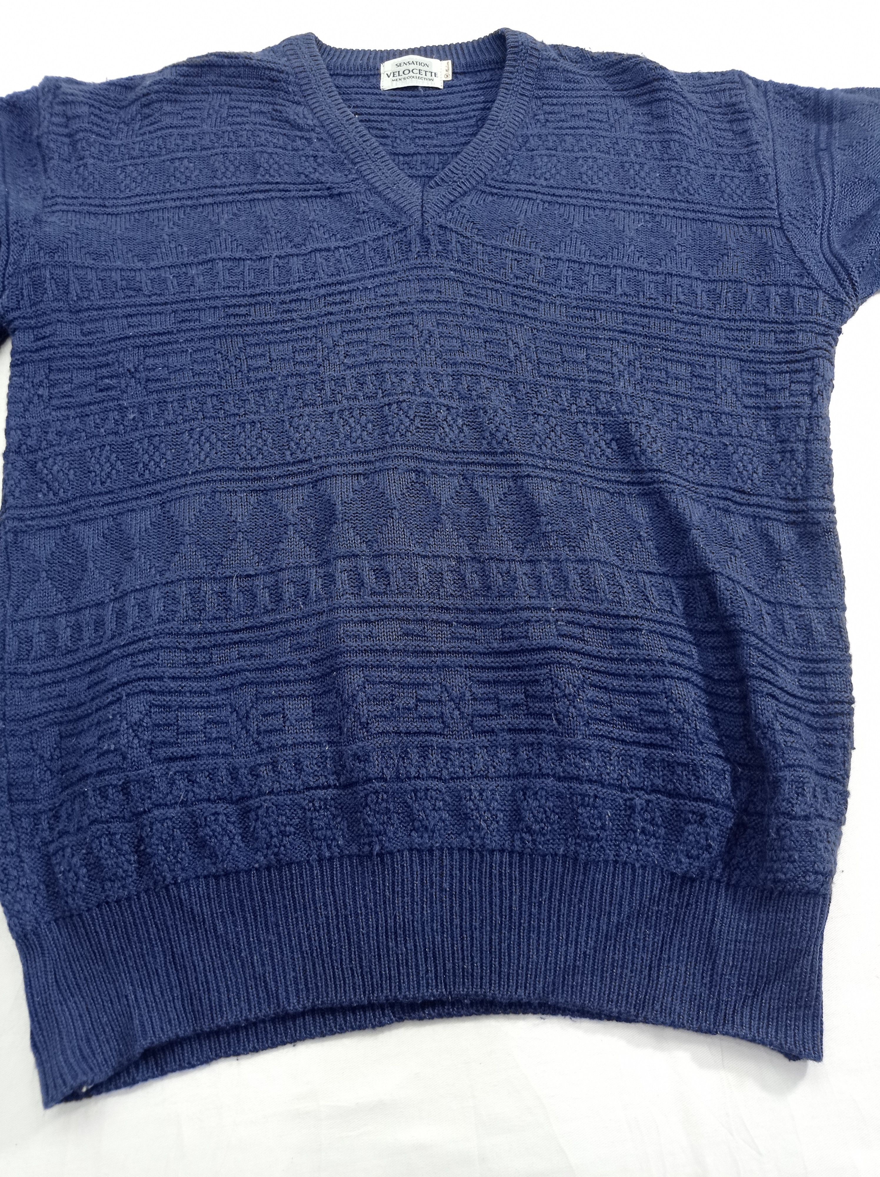 Aran Isles Knitwear × Japanese Brand Sensation Velocetti Knitwear Size US M / EU 48-50 / 2 - 5 Thumbnail
