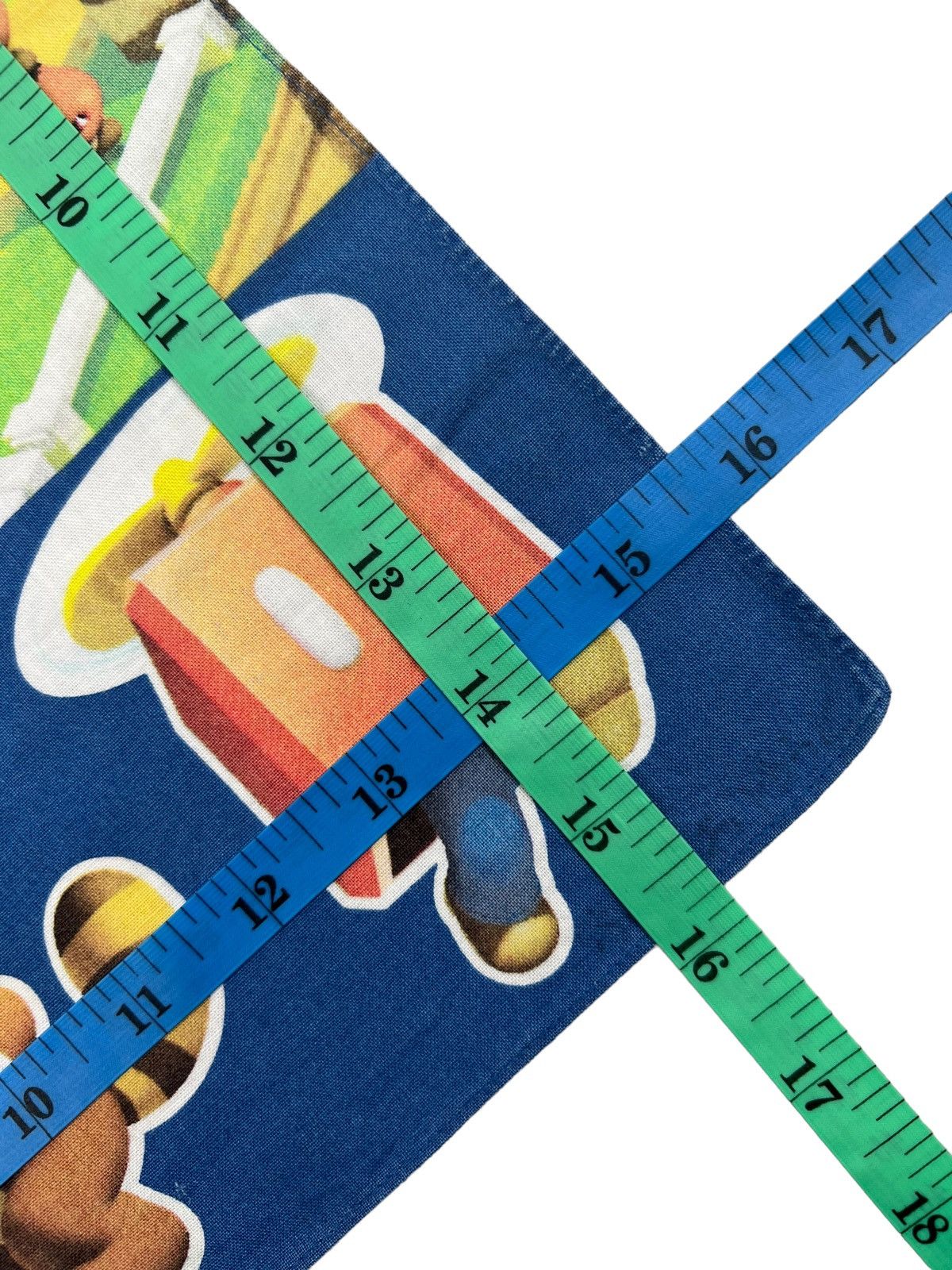 Japanese Brand Super Mario Handkerchief Neckerchief Bandana Pocketsquare Size ONE SIZE - 5 Thumbnail