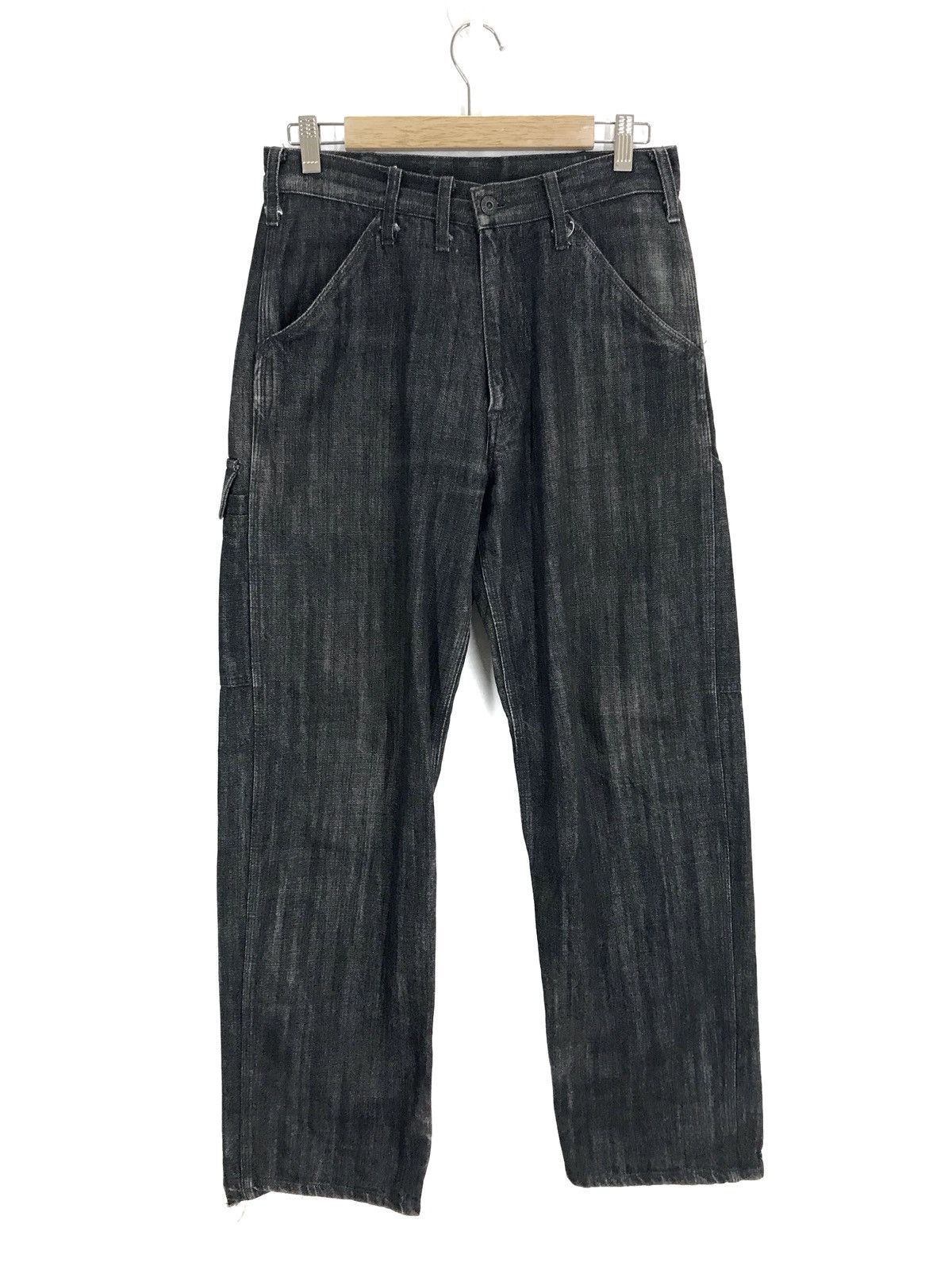Journal Standard JOURNAL STANDARD Cargo carpenter Workwear Denim Jeans Size US 29 - 8 Thumbnail