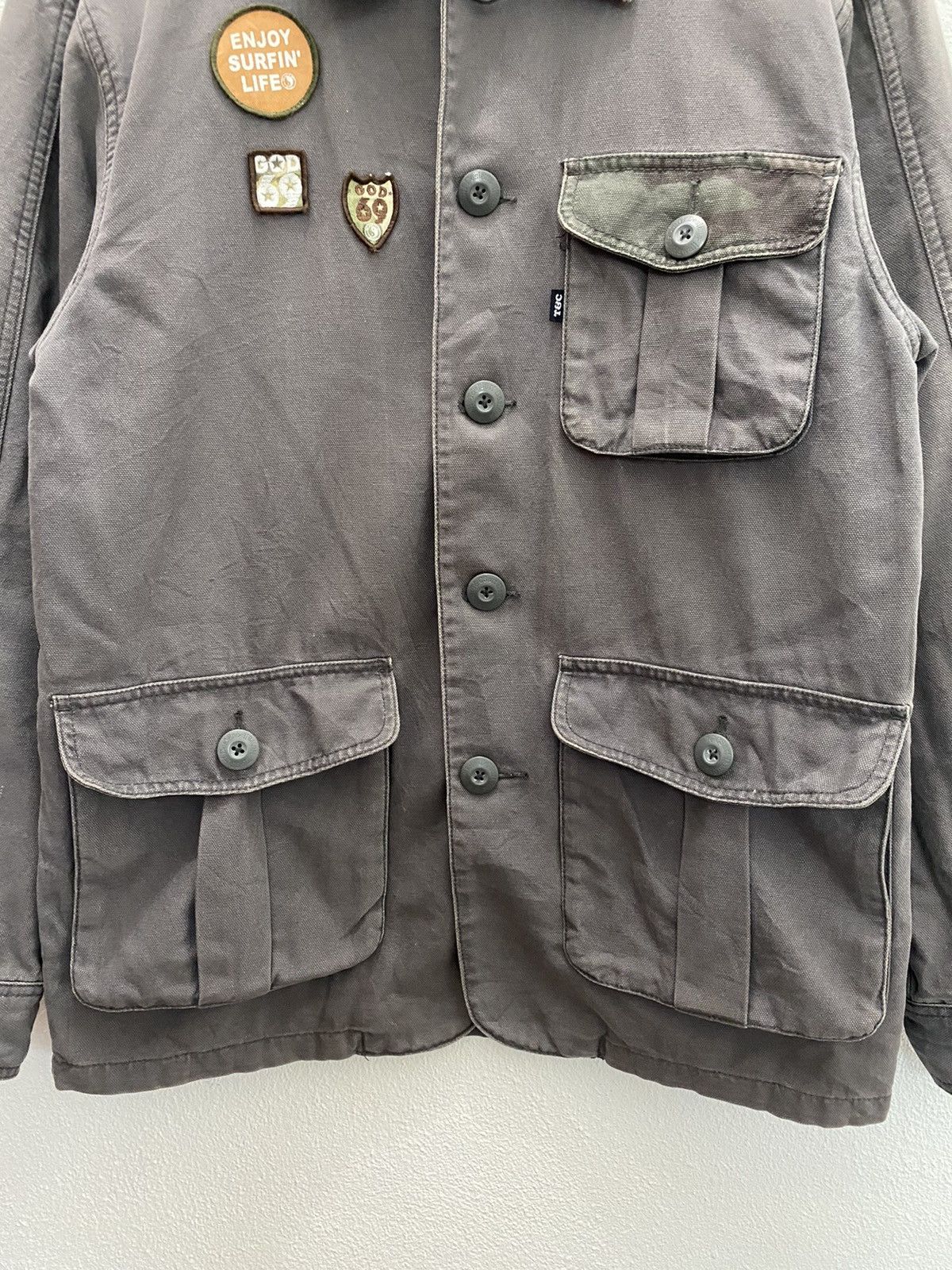 Other T&C SURF DESIGN MULTI POCKET BUTTON CHORE JACKET Size US M / EU 48-50 / 2 - 4 Thumbnail