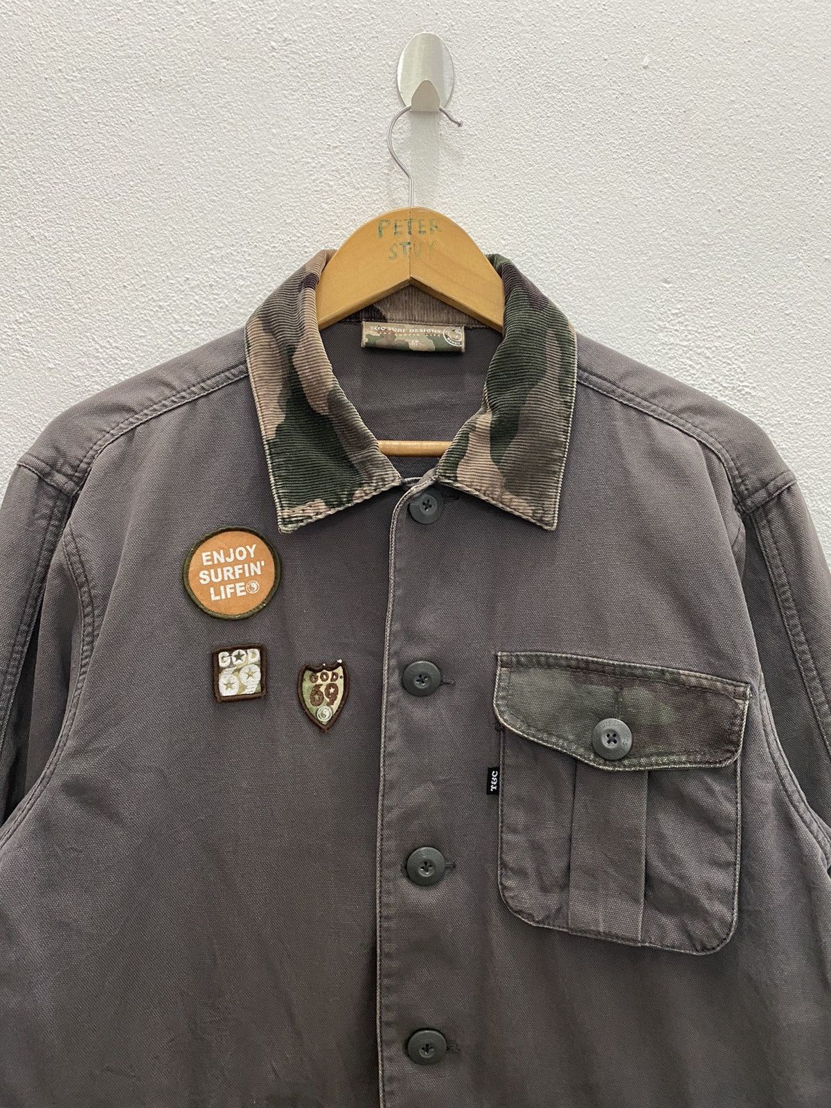 Other T&C SURF DESIGN MULTI POCKET BUTTON CHORE JACKET Size US M / EU 48-50 / 2 - 3 Thumbnail