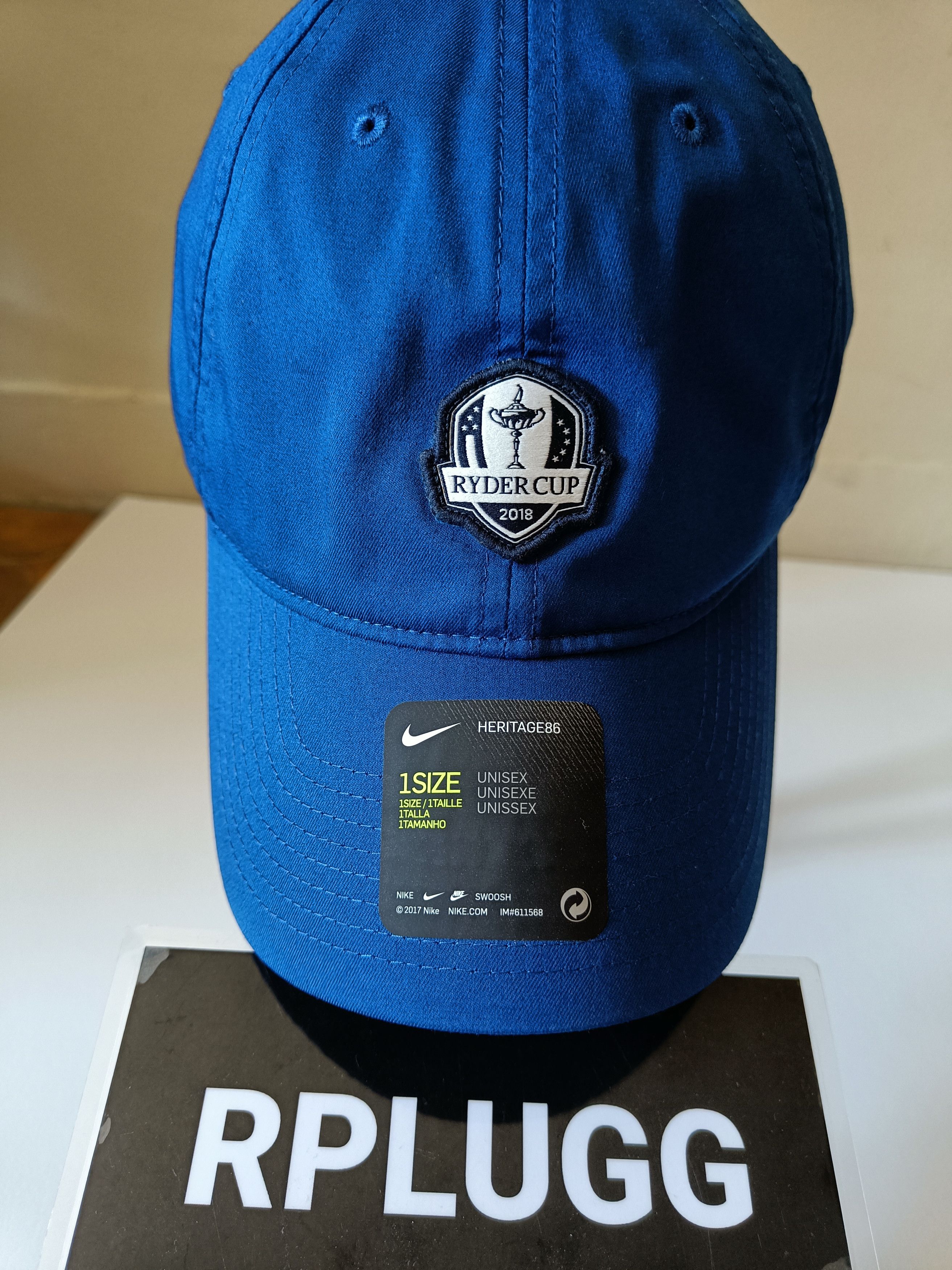 Nike Nike Ryder Cup Heritage86 Cap Hat AO4145-431 Size ONE SIZE - 3 Thumbnail