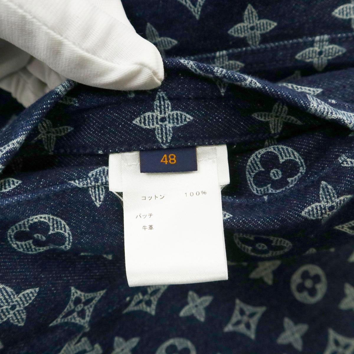 Louis Vuitton Louis Vuitton Monogram Denim Trucker Jacket Size US M / EU 48-50 / 2 - 5 Thumbnail