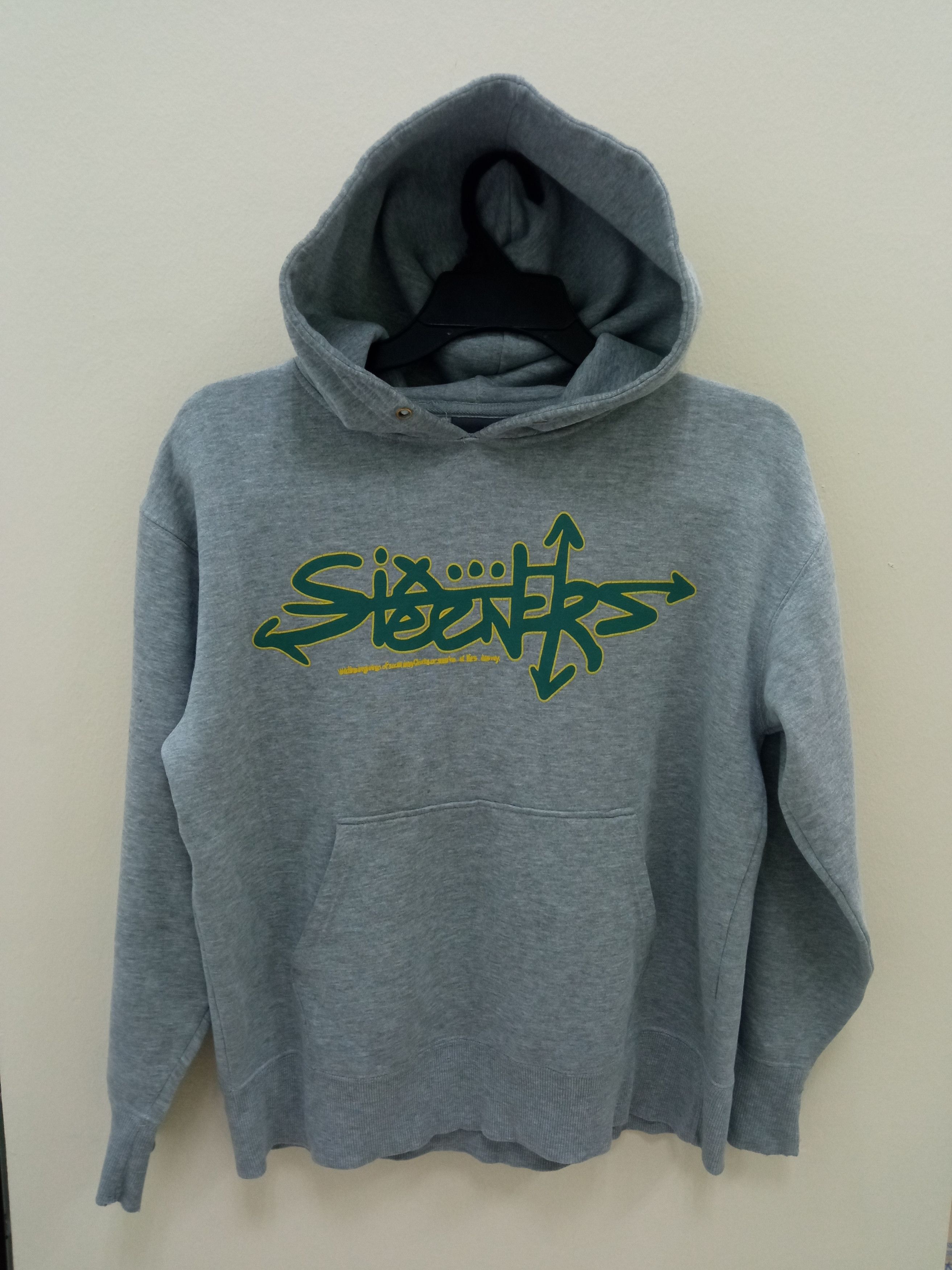 image of Sixty x Skategang Sixteeners Skaters Distressed Hoodie, Men's (Size Medium)