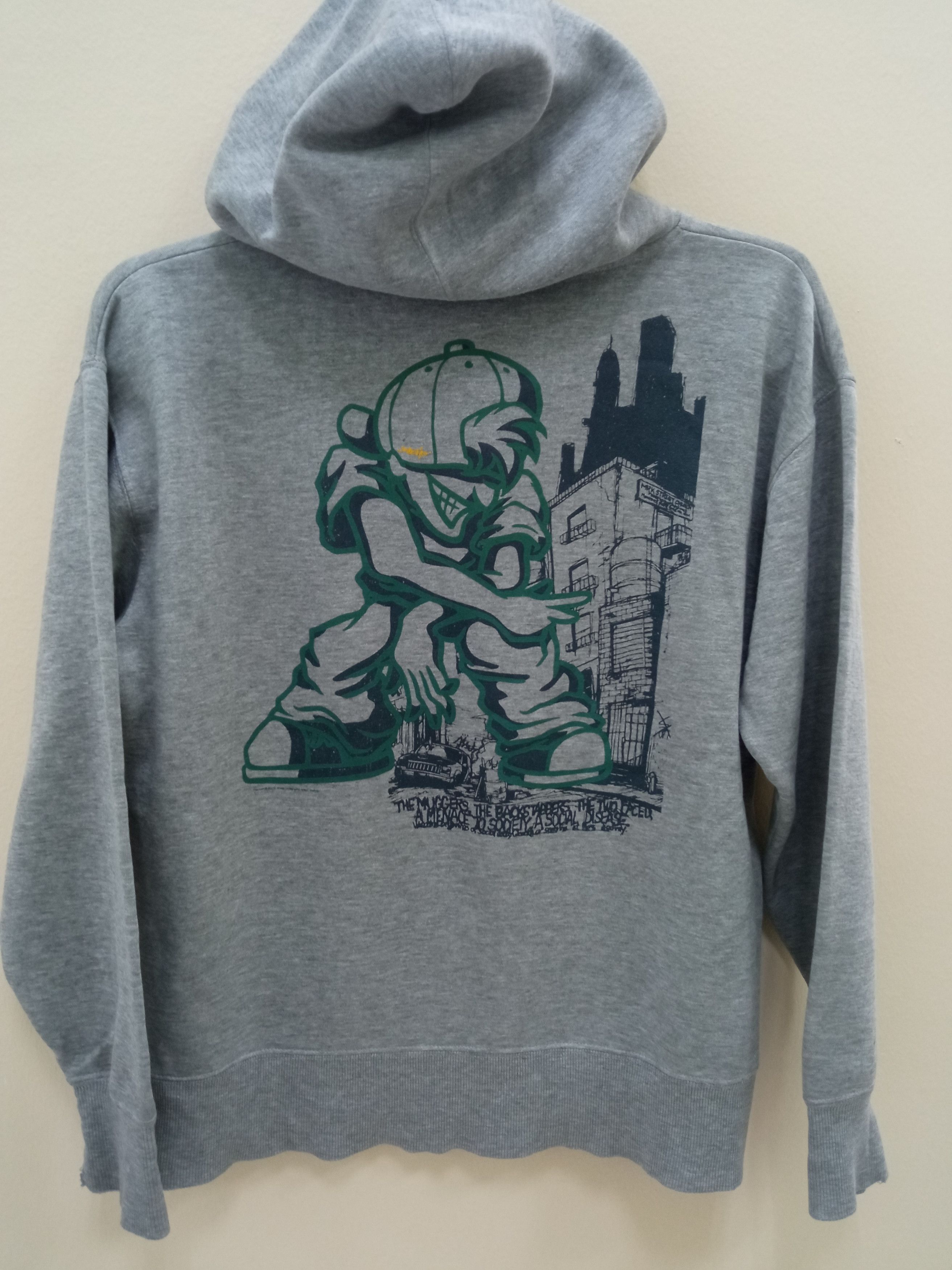 image of Sixty x Skategang Sixteeners Skaters Distressed Hoodie, Men's (Size Medium)