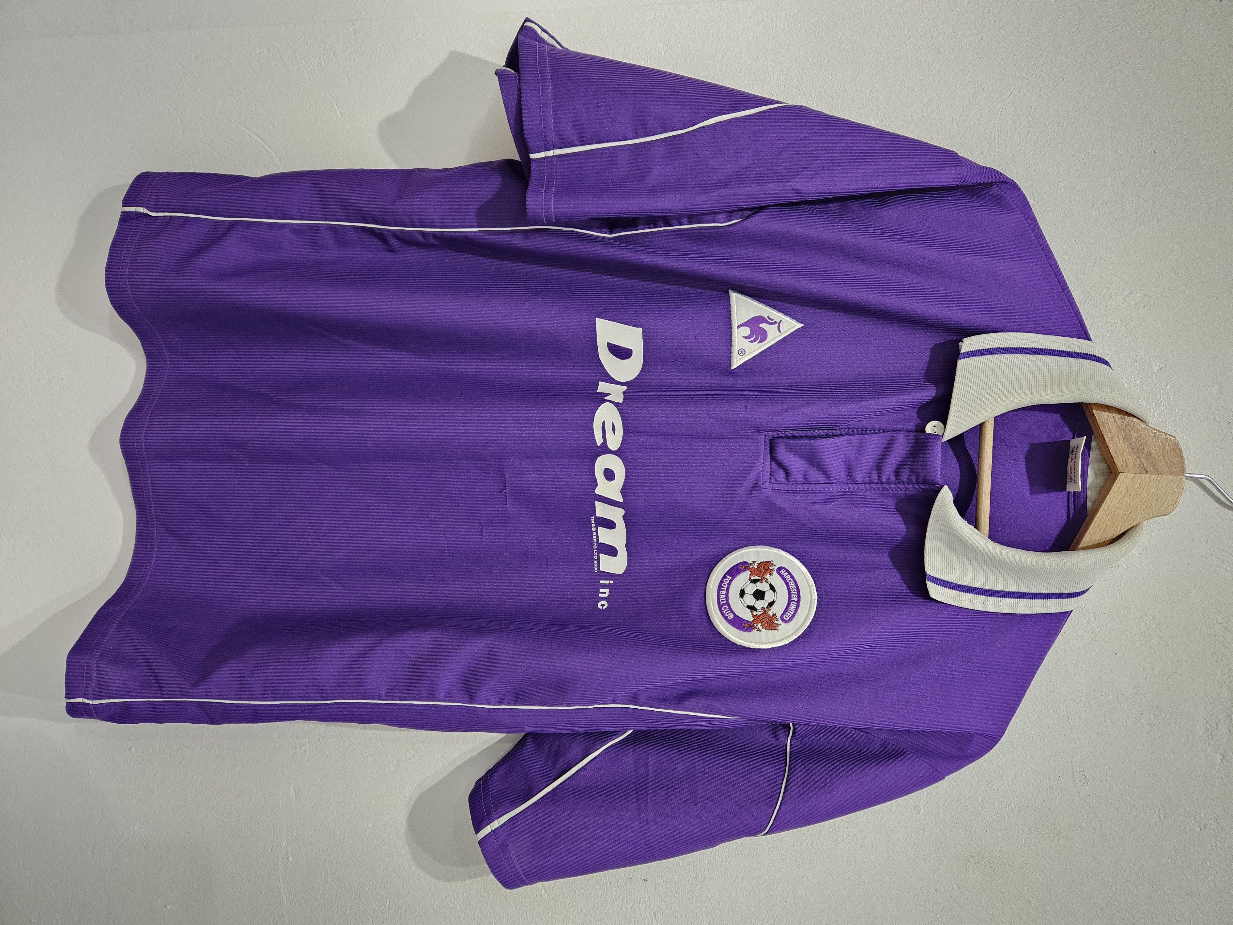 image of Jersey x Soccer Jersey Harchester United Fc 2000 Size XL Le Coq Sportif Shirt in Purple, Men's