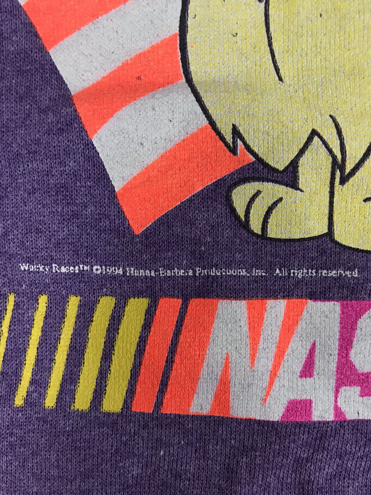 Cartoon Network Vintage 90s Wacky Races Nascar Cartoon Movie Hoodie Size US M / EU 48-50 / 2 - 4 Thumbnail