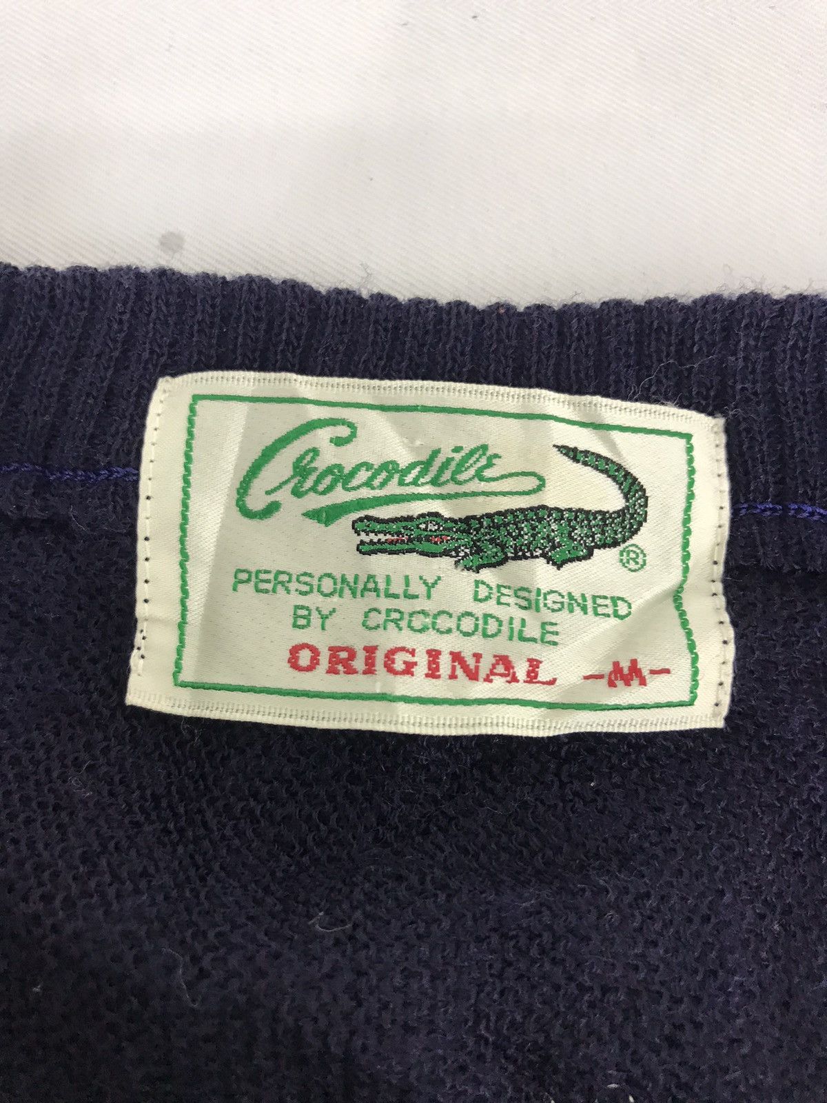 Japanese Brand Vintage Crocodile Logo Knitwear Sweatshirt Pull Over Size US S / EU 44-46 / 1 - 4 Thumbnail