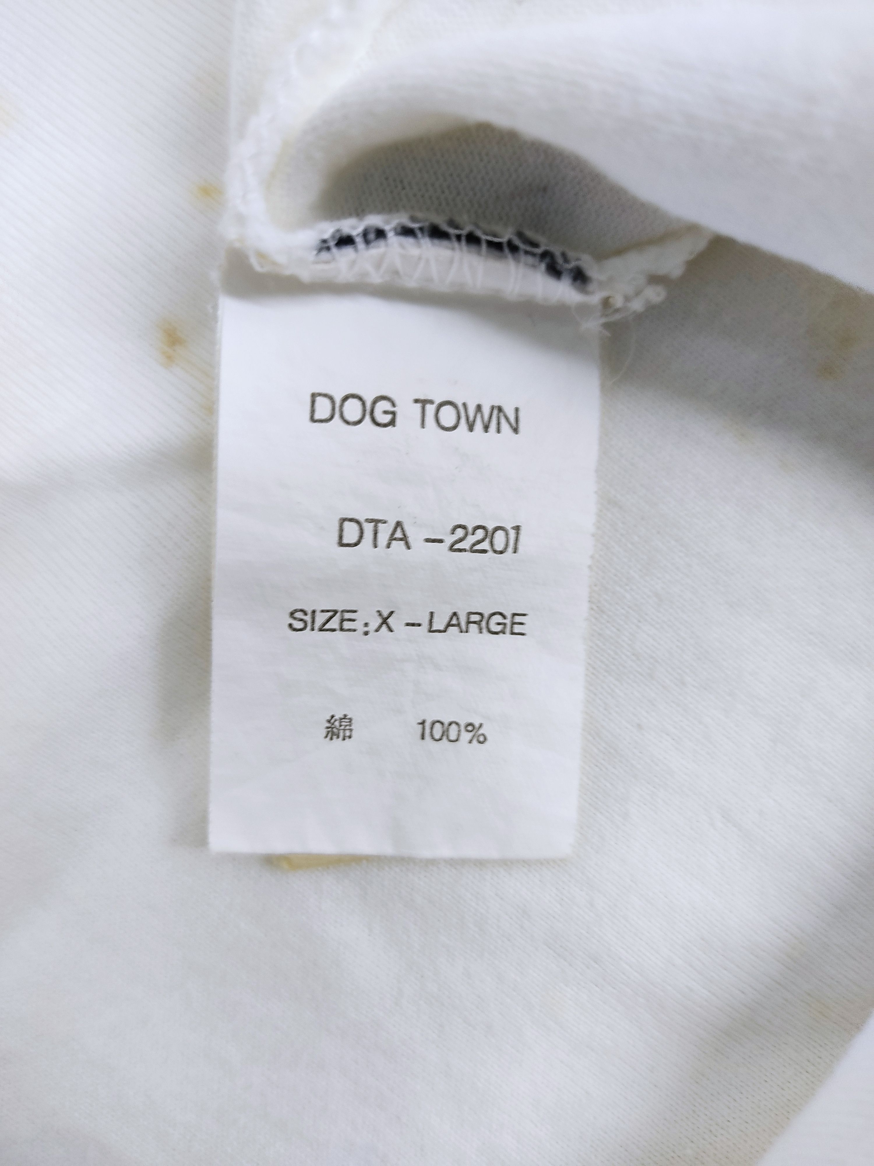 Dogtown Dog Town Embroidery Logo Skateboard Brand Tee Hiphop Size US XL / EU 56 / 4 - 6 Thumbnail