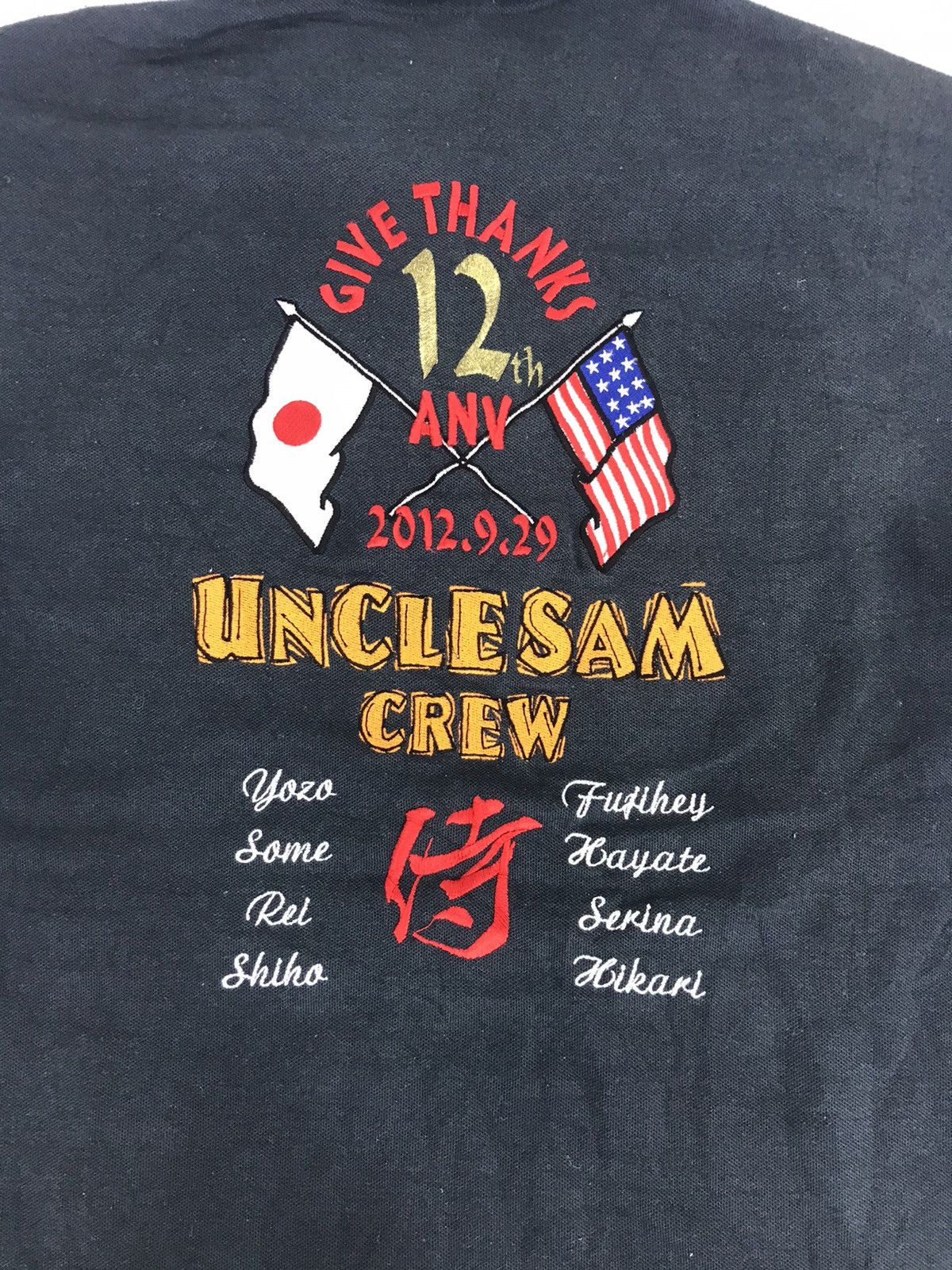 Vintage Vintage Uncle Sam Crew Give Thanks 12 Anniversary Japan USA Size US L / EU 52-54 / 3 - 5 Thumbnail