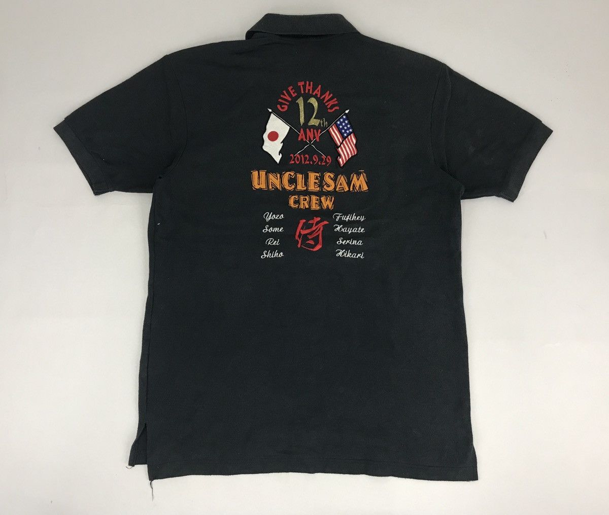 Vintage Vintage Uncle Sam Crew Give Thanks 12 Anniversary Japan USA Size US L / EU 52-54 / 3 - 1 Thumbnail