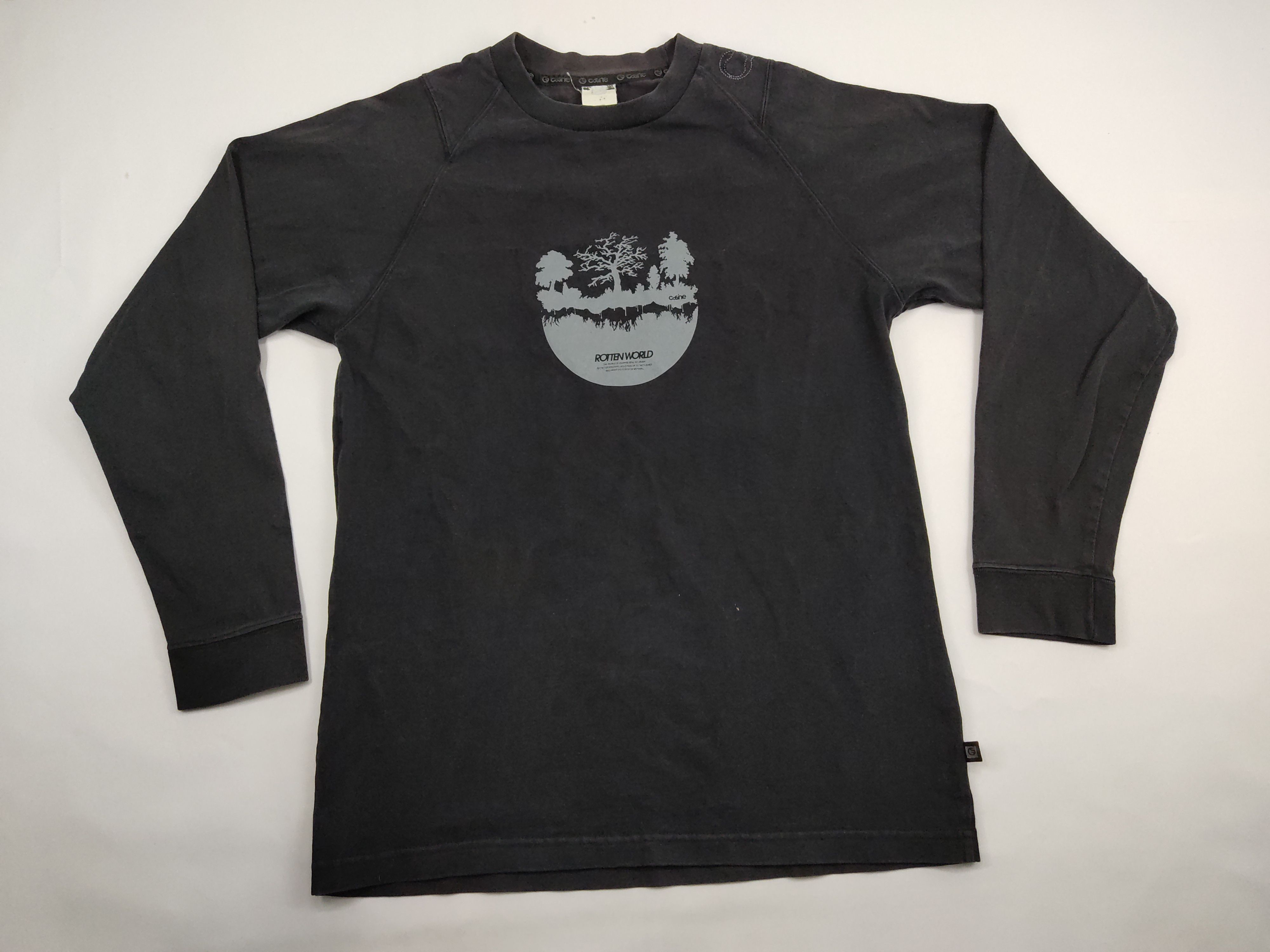 image of Art Cosine Rotten World Save Nature Support Wild Life Tee, Men's (Size Small)