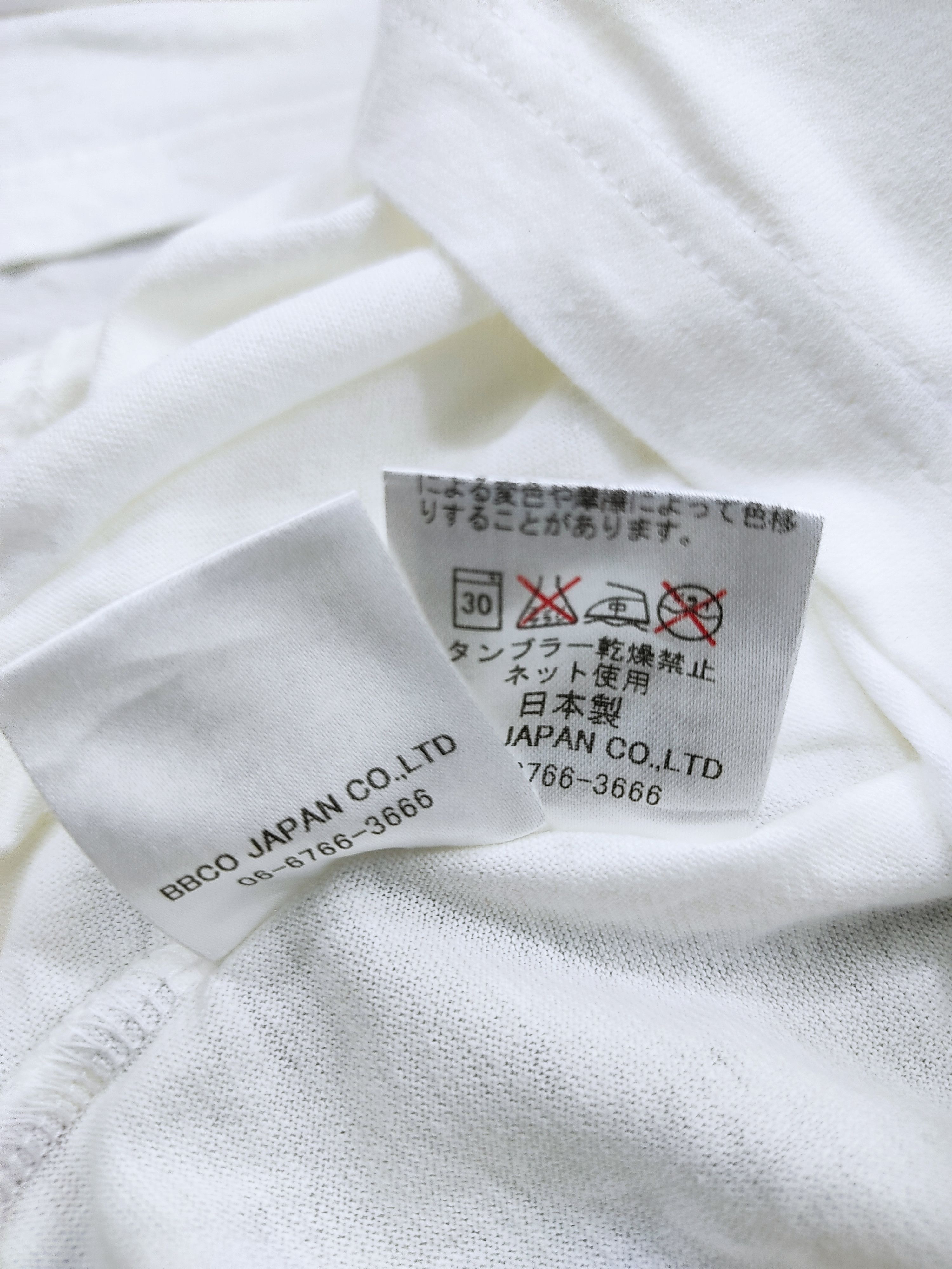 Japanese Brand BBC bbco Collection all over big screen Tee Design Japan Size US L / EU 52-54 / 3 - 5 Thumbnail