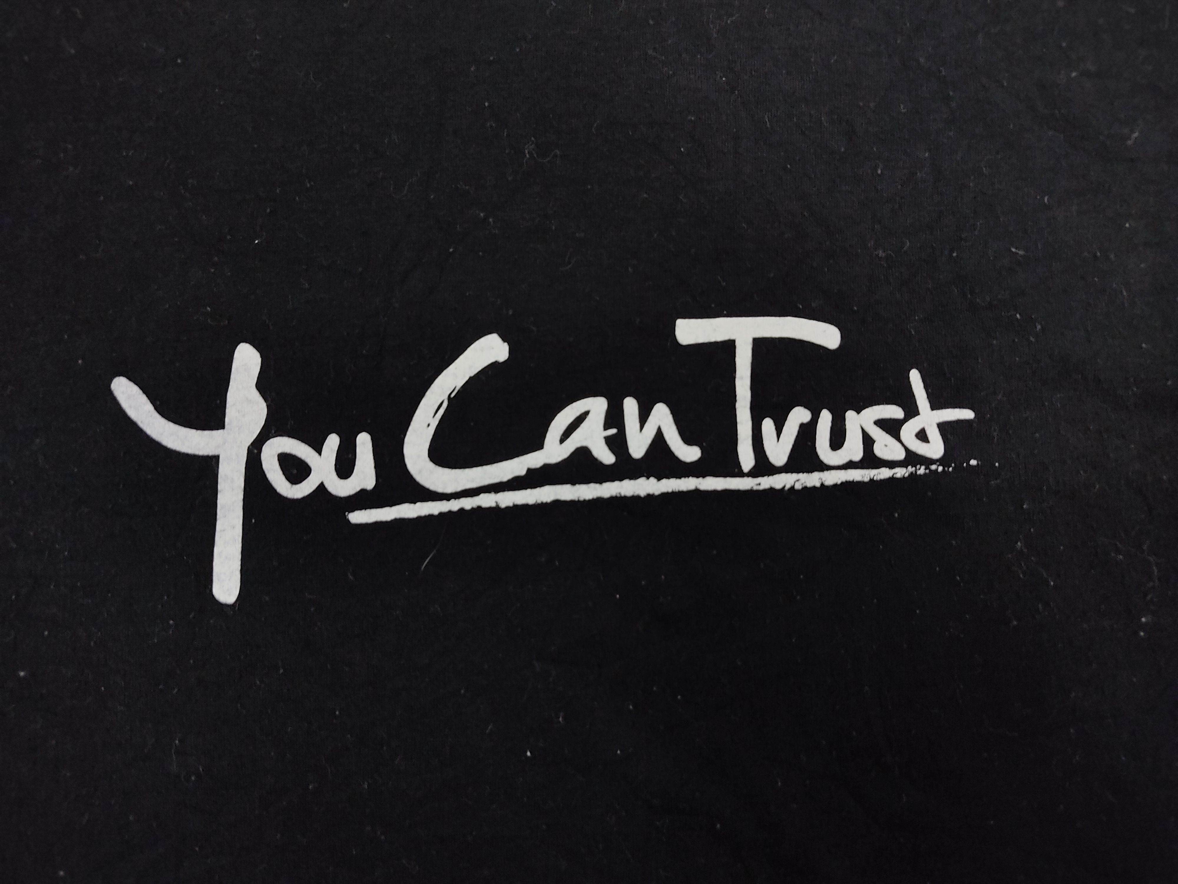 Designer Azul 'You Can Trust' Words Art Design Tee Good Love Qoute Size US M / EU 48-50 / 2 - 4 Thumbnail