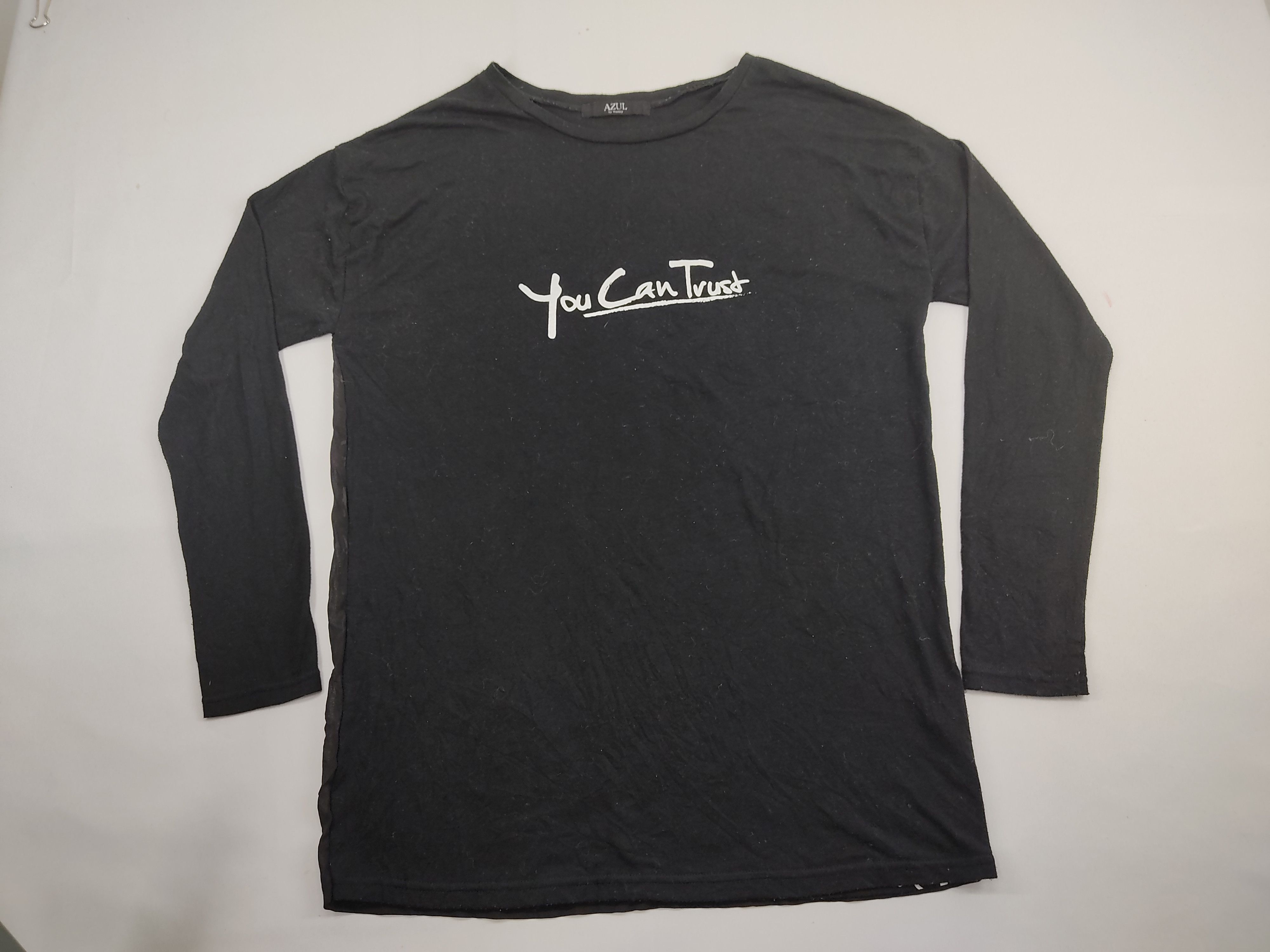 Designer Azul 'You Can Trust' Words Art Design Tee Good Love Qoute Size US M / EU 48-50 / 2 - 3 Thumbnail