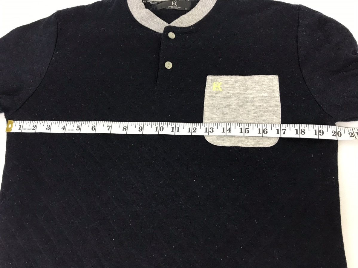 Hiroko Koshino Homme Vintage Hiroko Koshino Relaxing Streetwear Pocket Tee Size US M / EU 48-50 / 2 - 5 Thumbnail