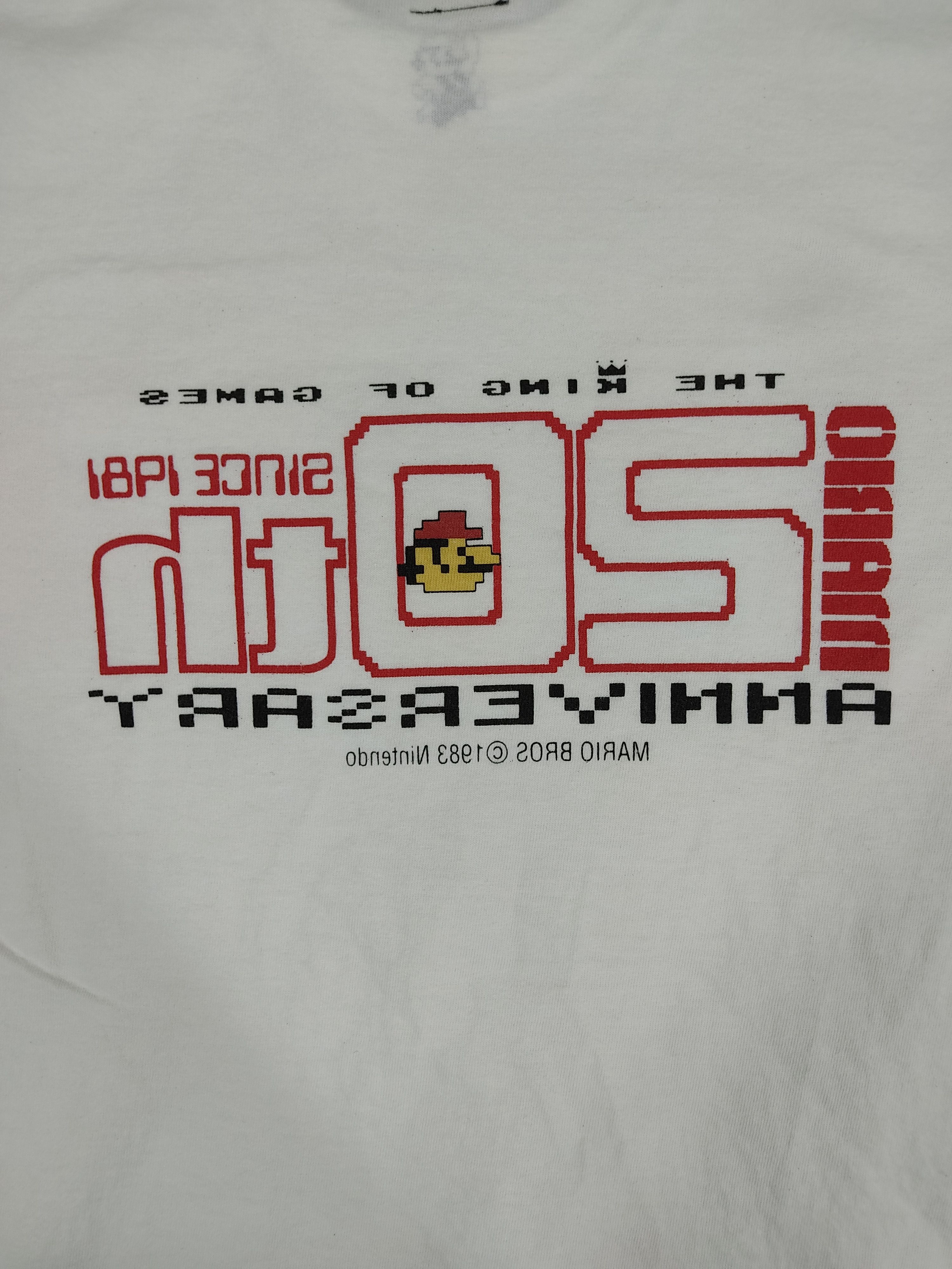 The Game Supermario Bros 20th Anniversary Nintendo Tee Made in Japan Size XS / US 0-2 / IT 36-38 - 4 Thumbnail