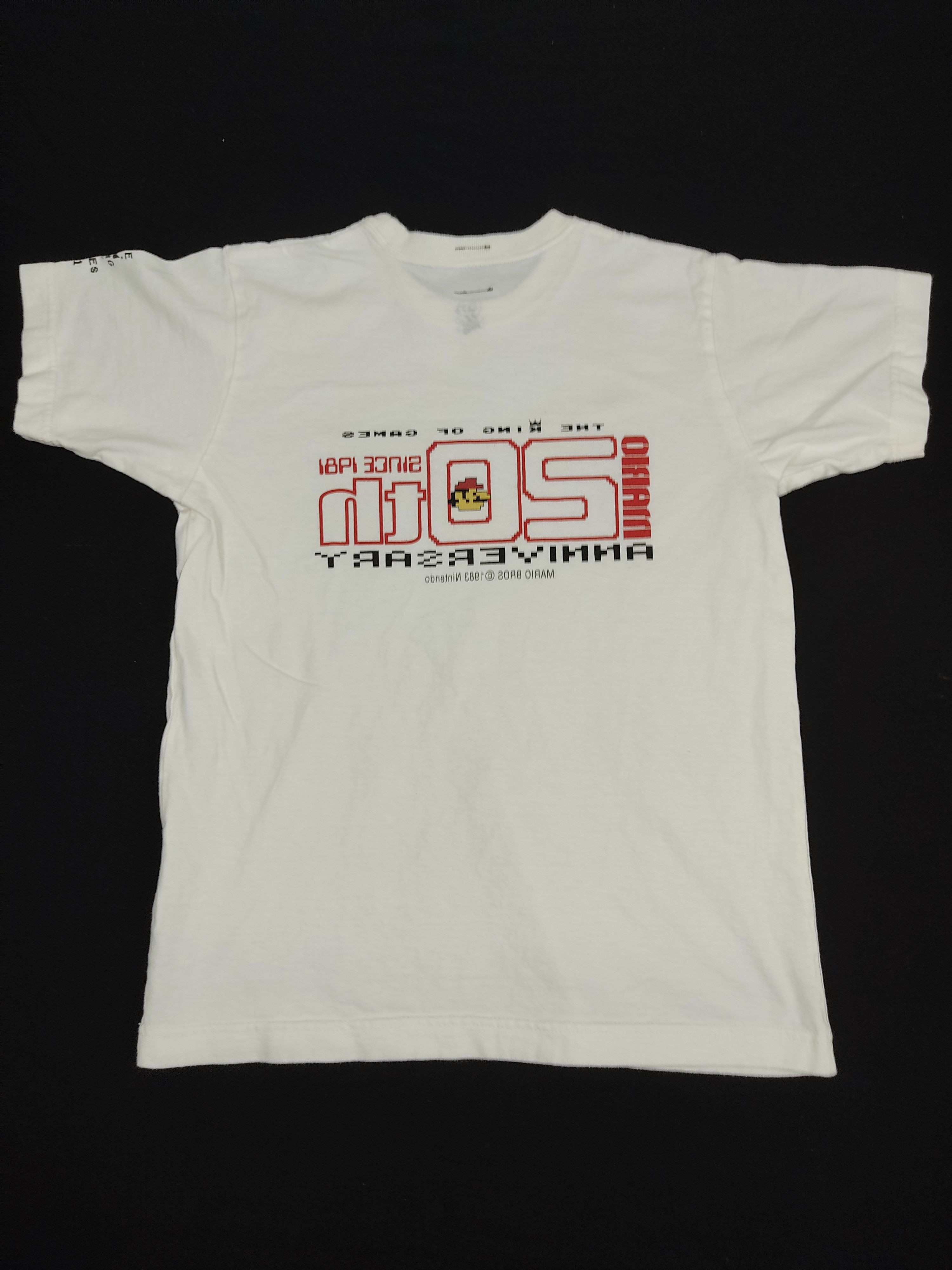 The Game Supermario Bros 20th Anniversary Nintendo Tee Made in Japan Size XS / US 0-2 / IT 36-38 - 3 Thumbnail