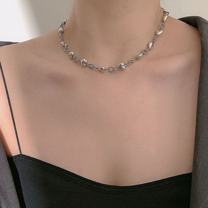 Jewelry Clavicle Chain Necklace Size ONE SIZE - 4 Thumbnail