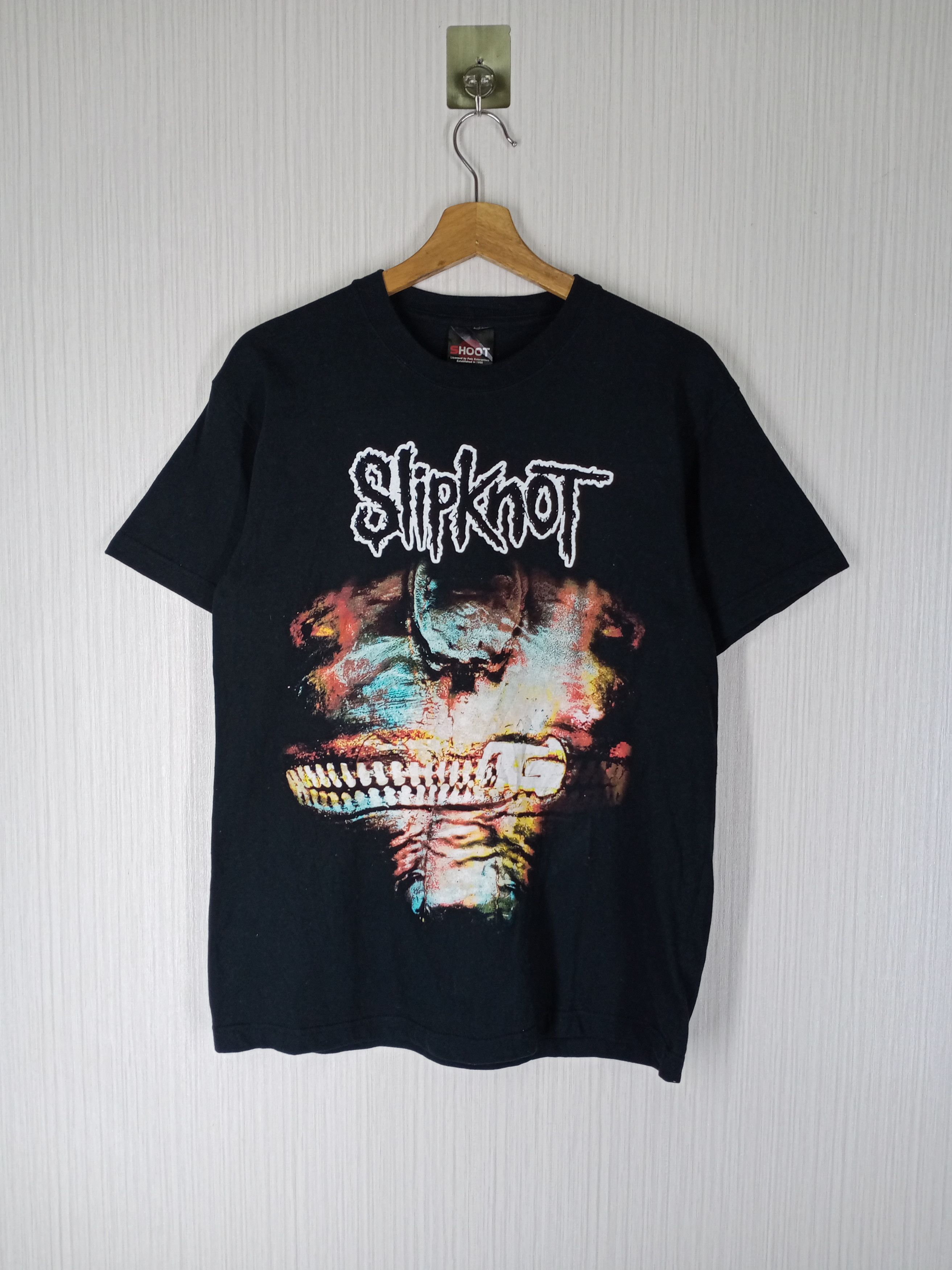 Band Tees Vintage Slipknot American Heavy Metal Band Tour Tshirt Size US M / EU 48-50 / 2 - 1 Thumbnail